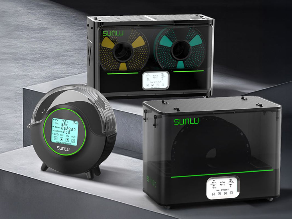SUNLU Filament Dryer Comparison: S2 vs S4 vs E2 – Which Is Best for Your 3D Printing Setup in 2026?