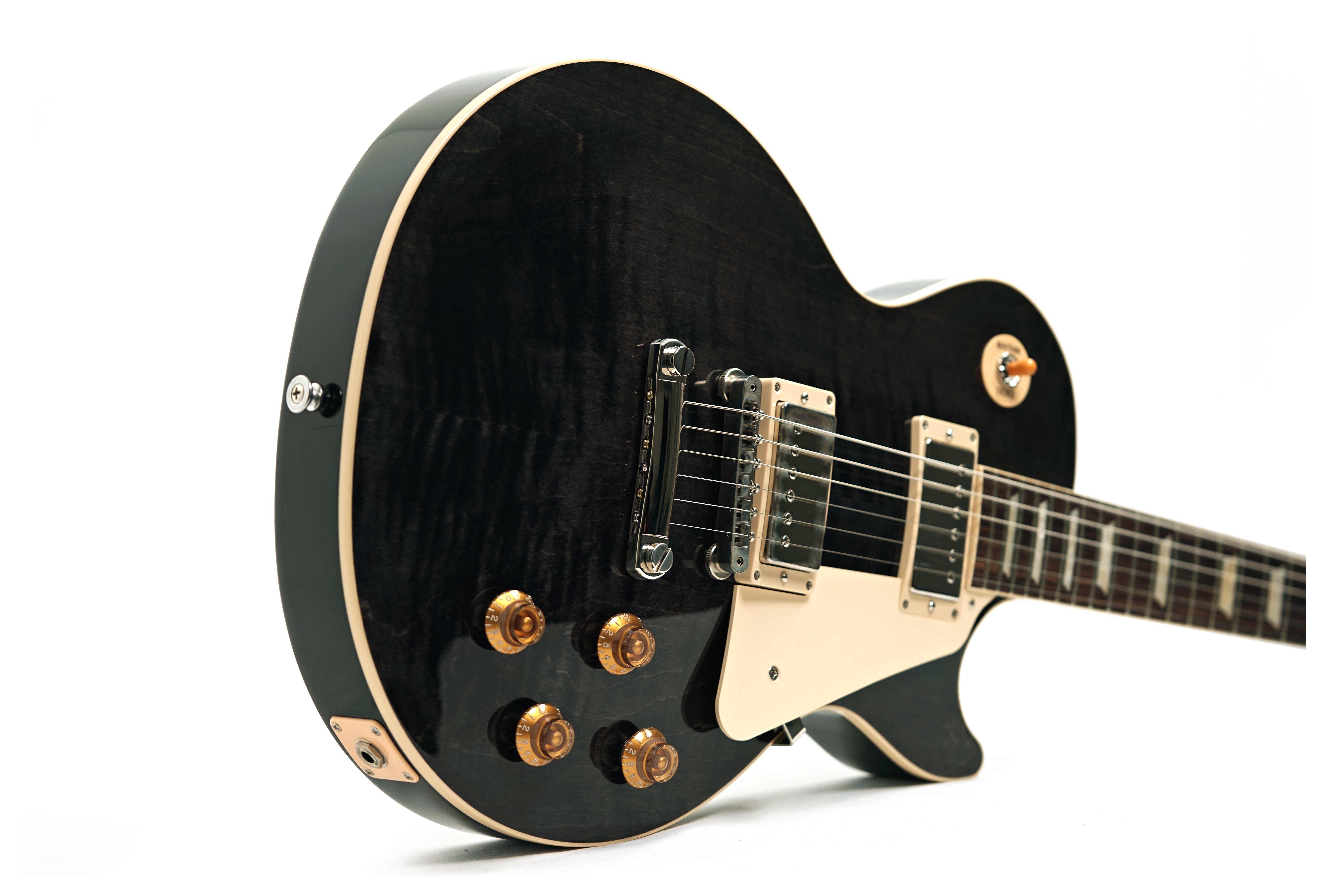 GUITARGUITAR Gibson Les Paul Standard 50s Figured Top Translucent Black #225040075