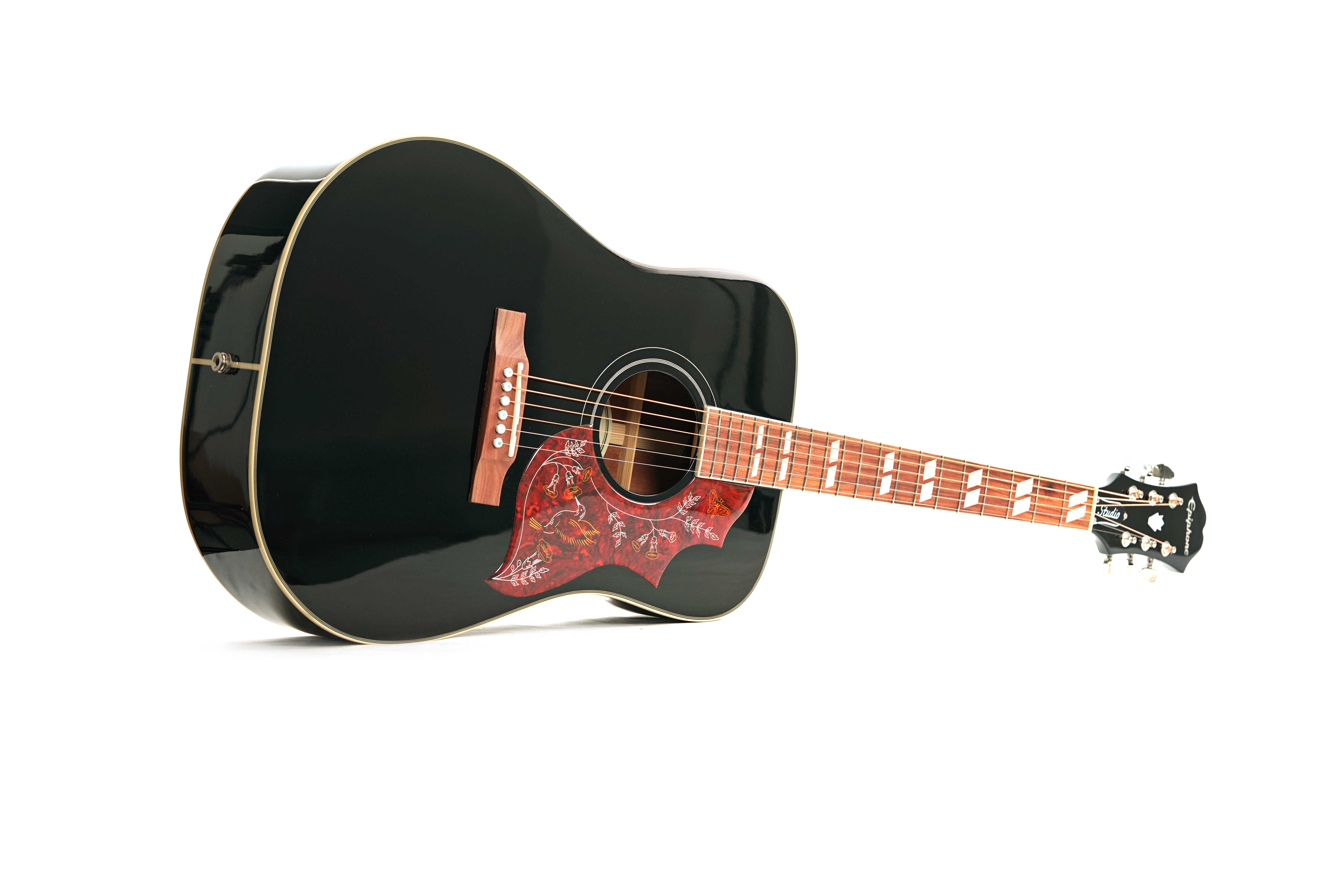 GUITARGUITAR Epiphone Hummingbird Studio Ebony