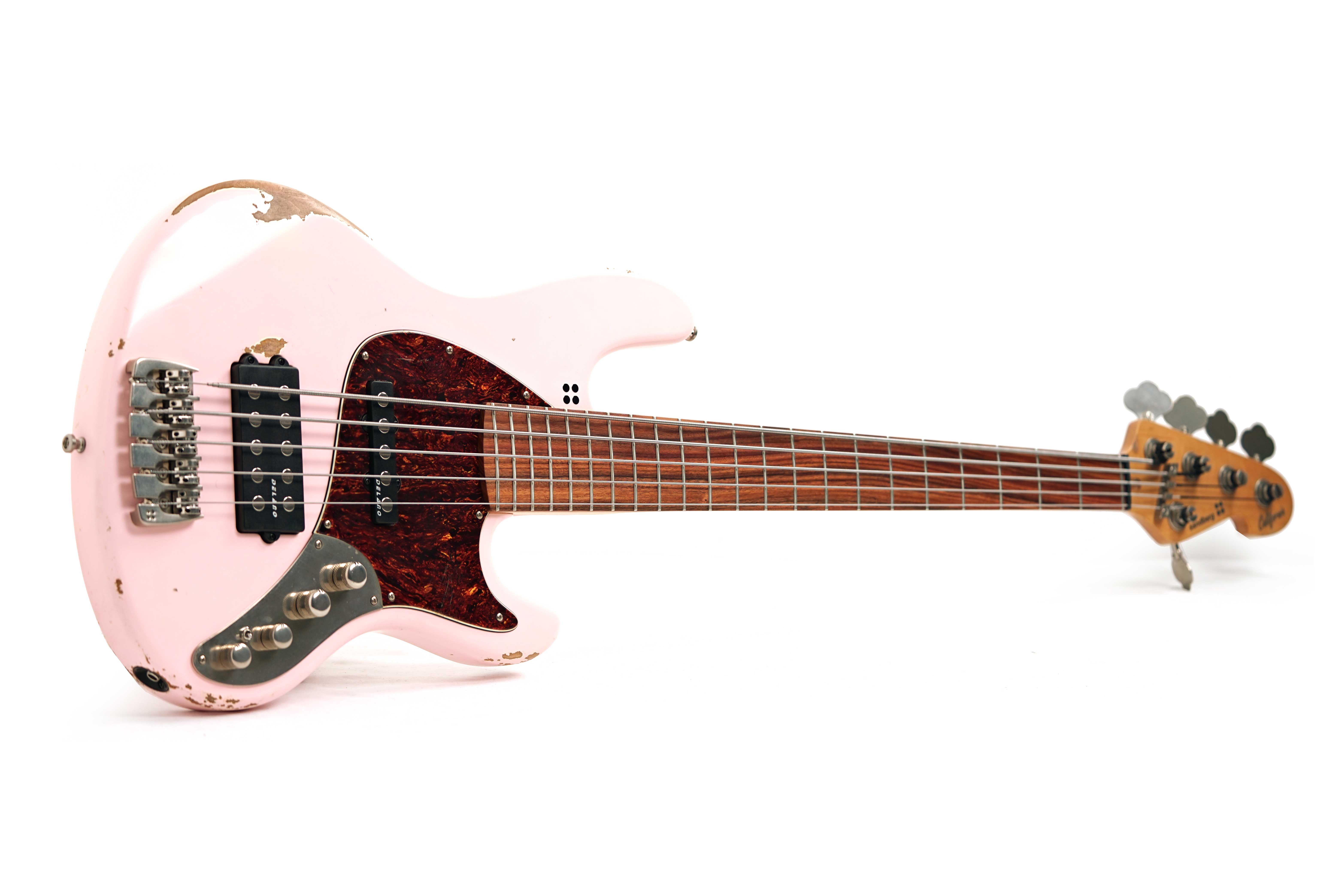 GUITARGUITAR Sandberg California TM 5 String Hardcore Aged Shell Pink #46982