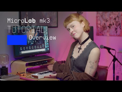 GUITARGUITAR Arturia Microlab MK3 White MIDI Keyboard