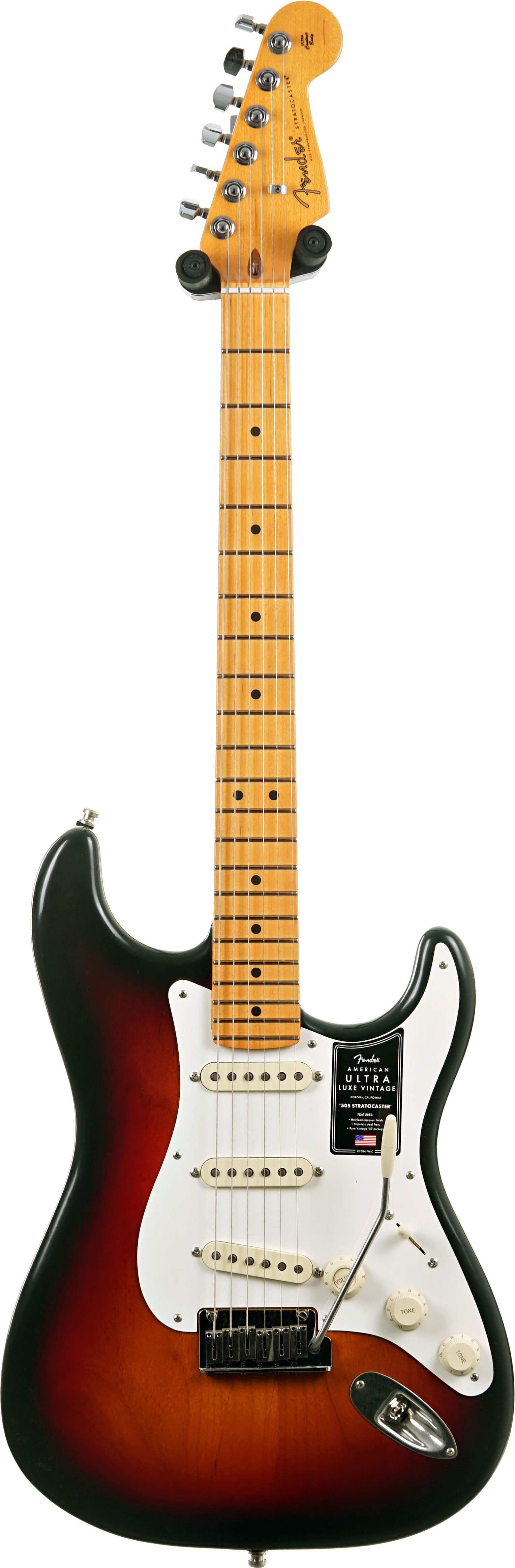 GUITARGUITAR Fender American Ultra Luxe Vintage 50s Stratocaster 3 Colour Sunburst #US25014149