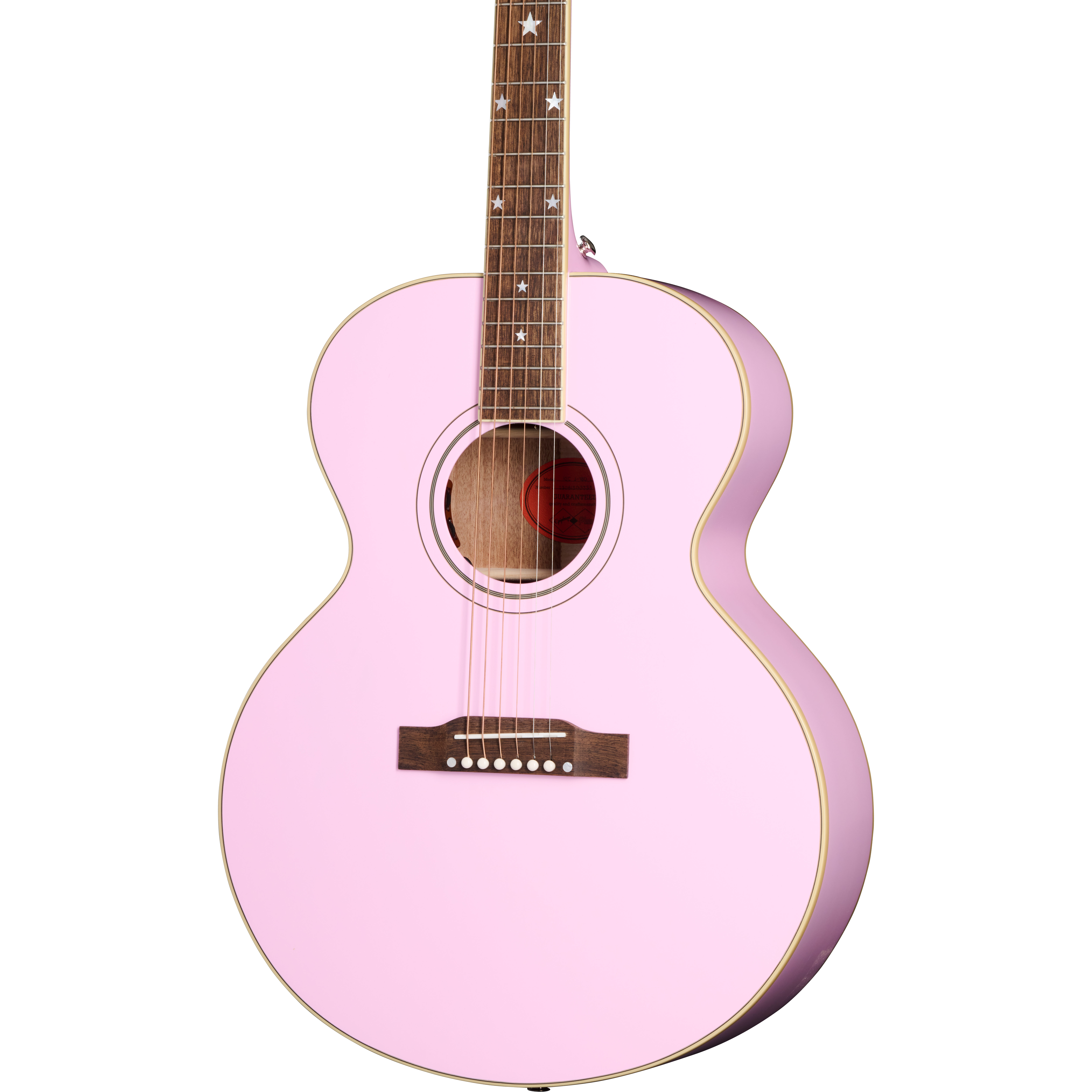 GUITARGUITAR Epiphone Inspired by Gibson J-180 LS Pink
