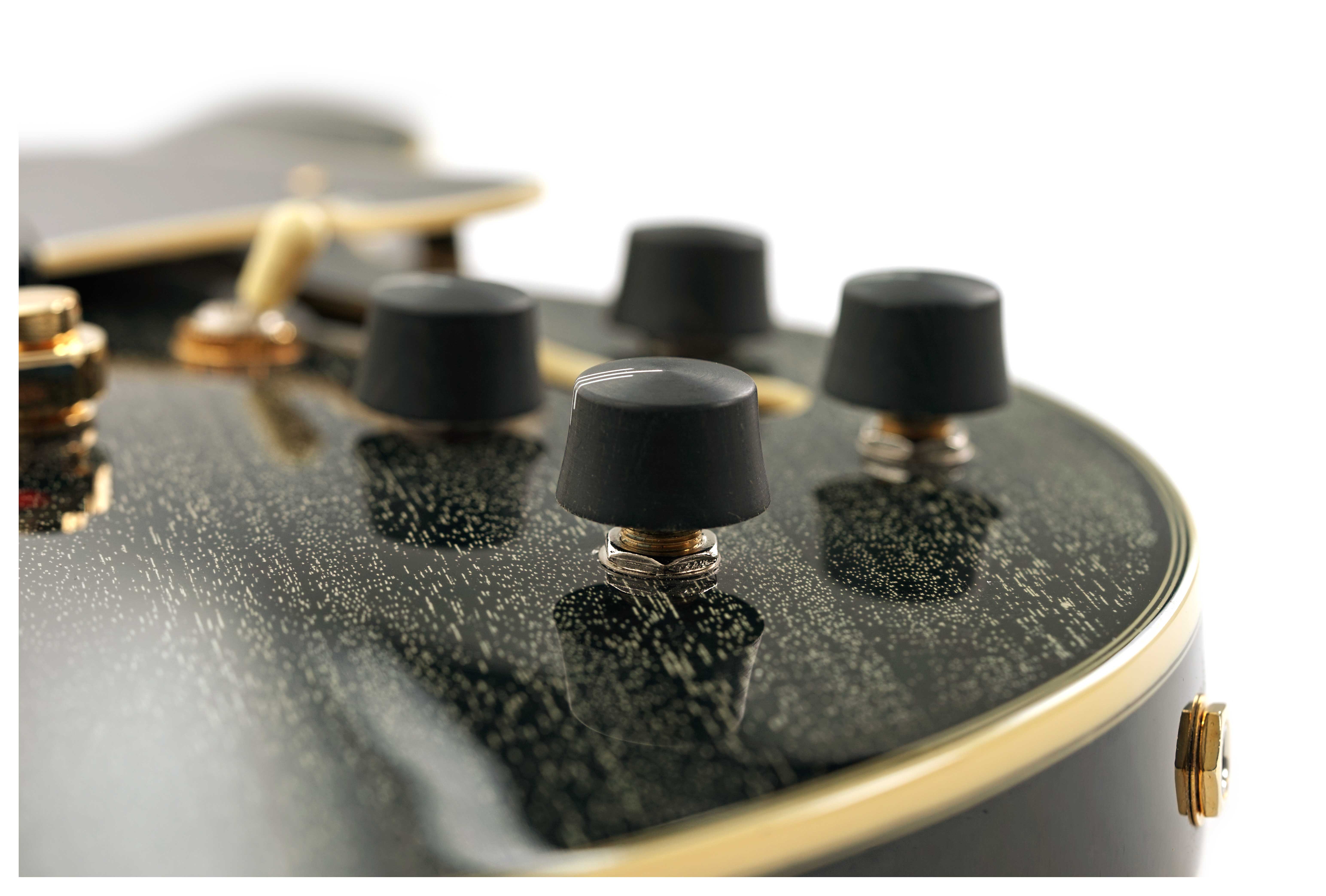 GUITARGUITAR D'Angelico Excel Mini DC Stop-Bar Black Dog