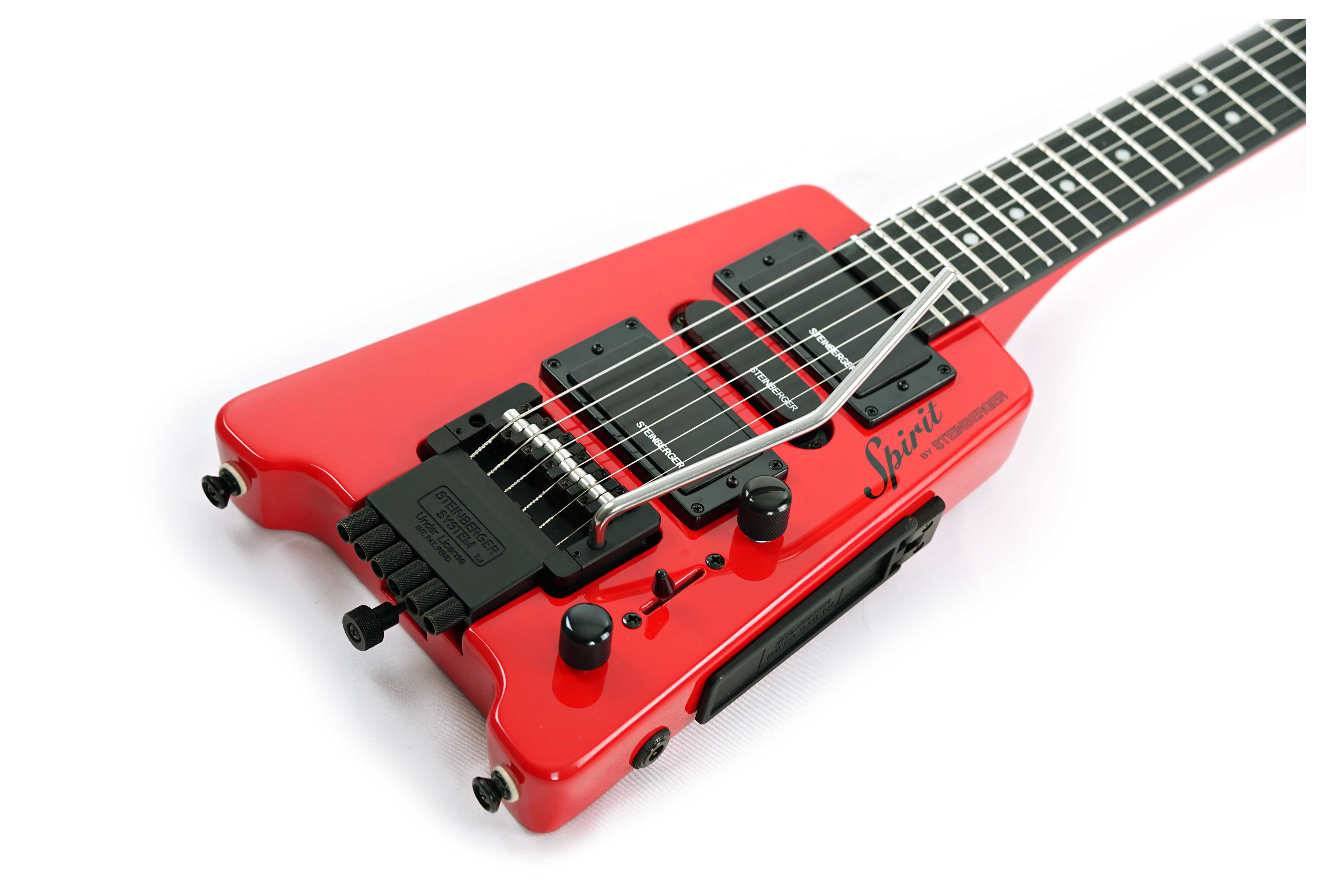GUITARGUITAR Steinberger Spirit GT-PRO Deluxe Outfit (HB-SC-HB) Hot Rod Red