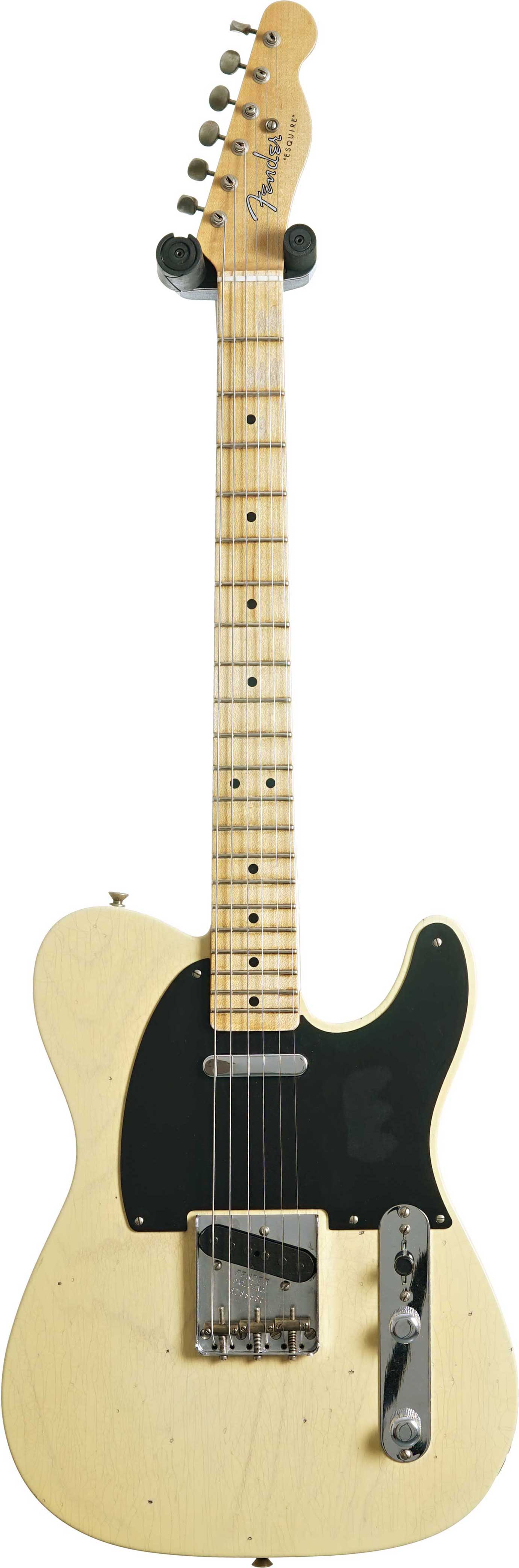 GUITARGUITAR Fender Custom Shop 1950 Double Esquire Journeyman Relic Faded Nocaster Blonde #R138580
