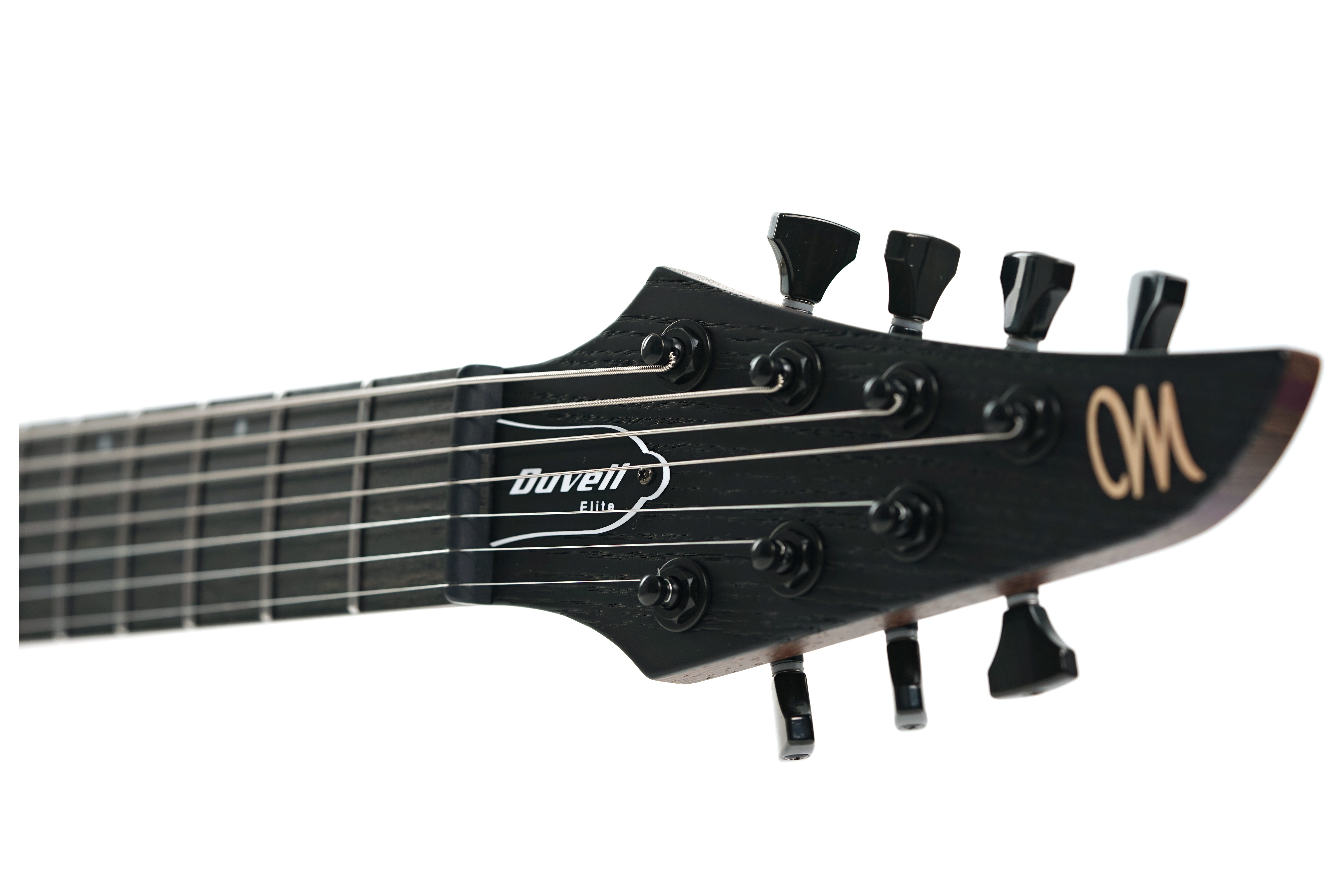 GUITARGUITAR Mayones Duvell Elite Pro 7 Monolith Black Matt Ash #DF2504017