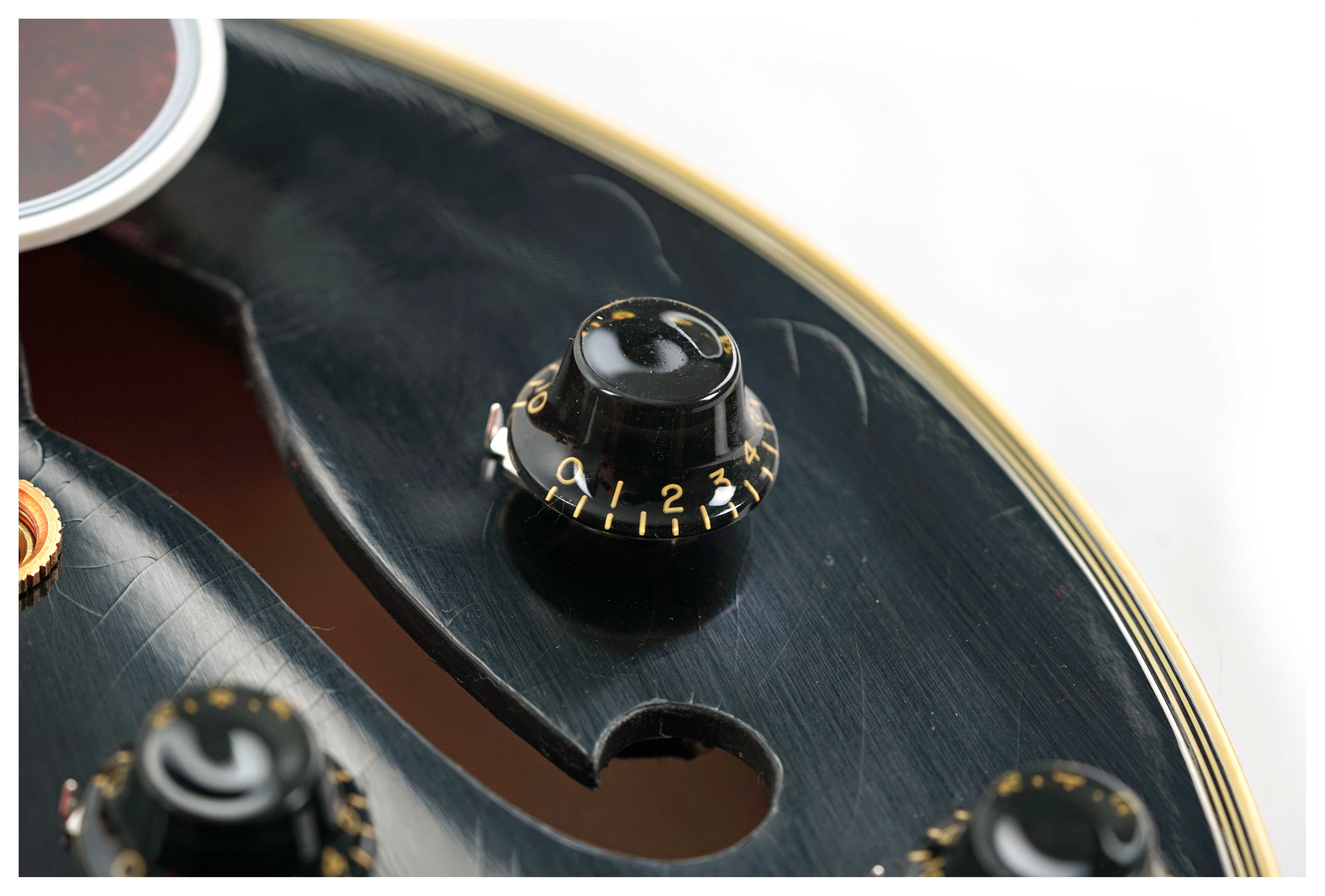 GUITARGUITAR Gibson Custom Shop Murphy Lab 1959 ES-355 Reissue Stop Bar Ultra Light Aged Ebony #A930033