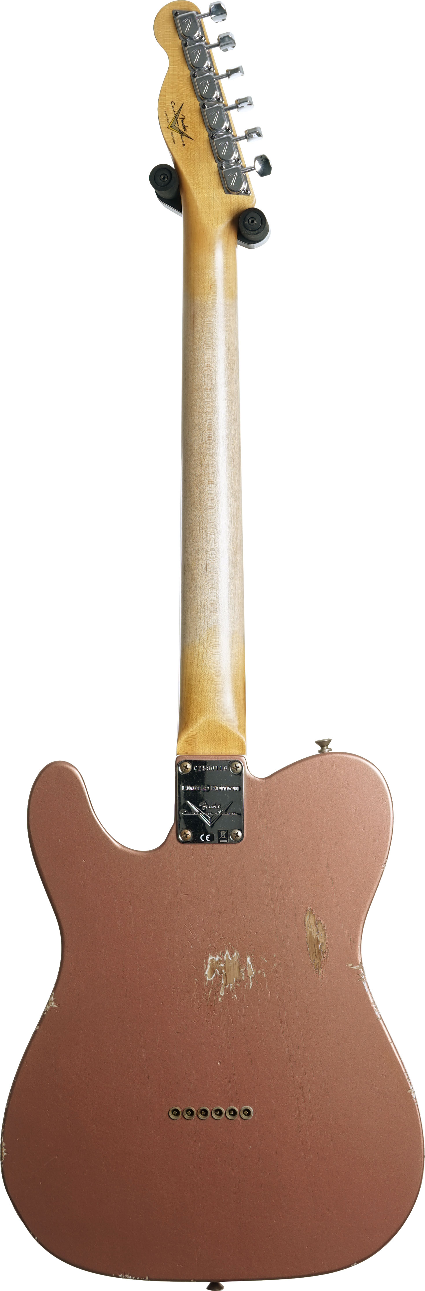 GUITARGUITAR Fender Custom Shop Bobbed Thinline Telecaster Copper Penny Relic