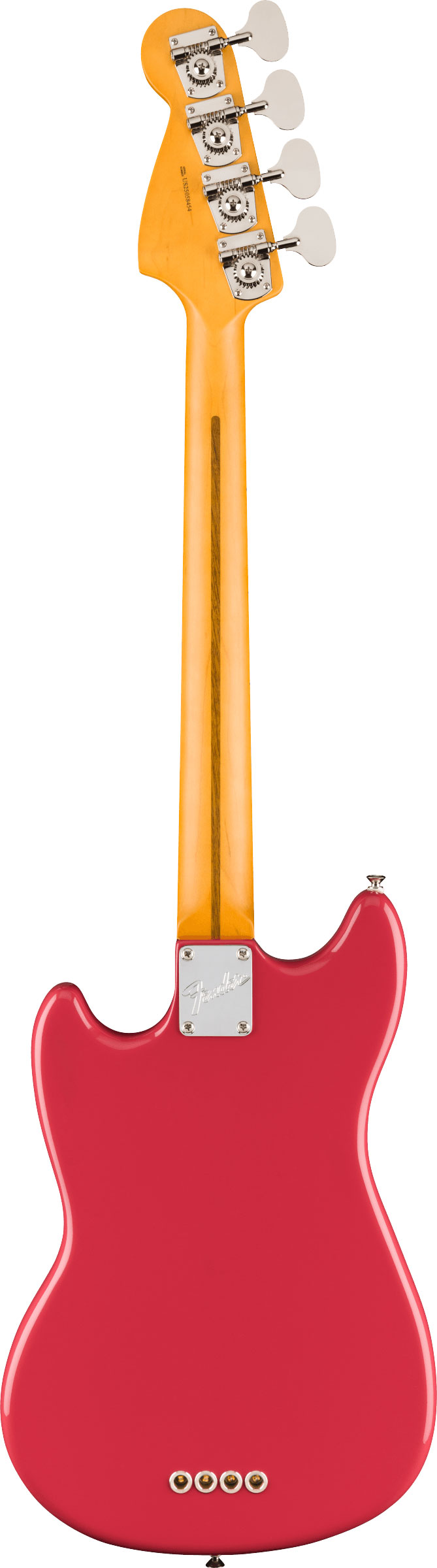 GUITARGUITAR Fender American Professional Classic Mustang Short Scale Bass Faded Dakota Red Maple Fingerboard