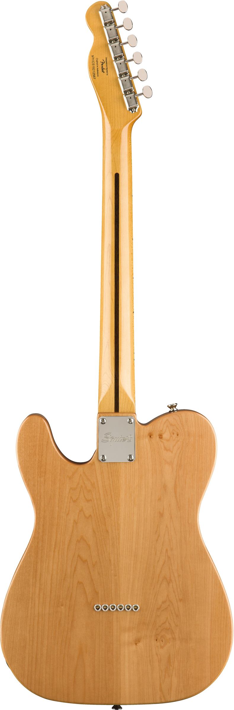 GUITARGUITAR Squier Classic Vibe 70s Telecaster Thinline Natural Maple Fingerboard