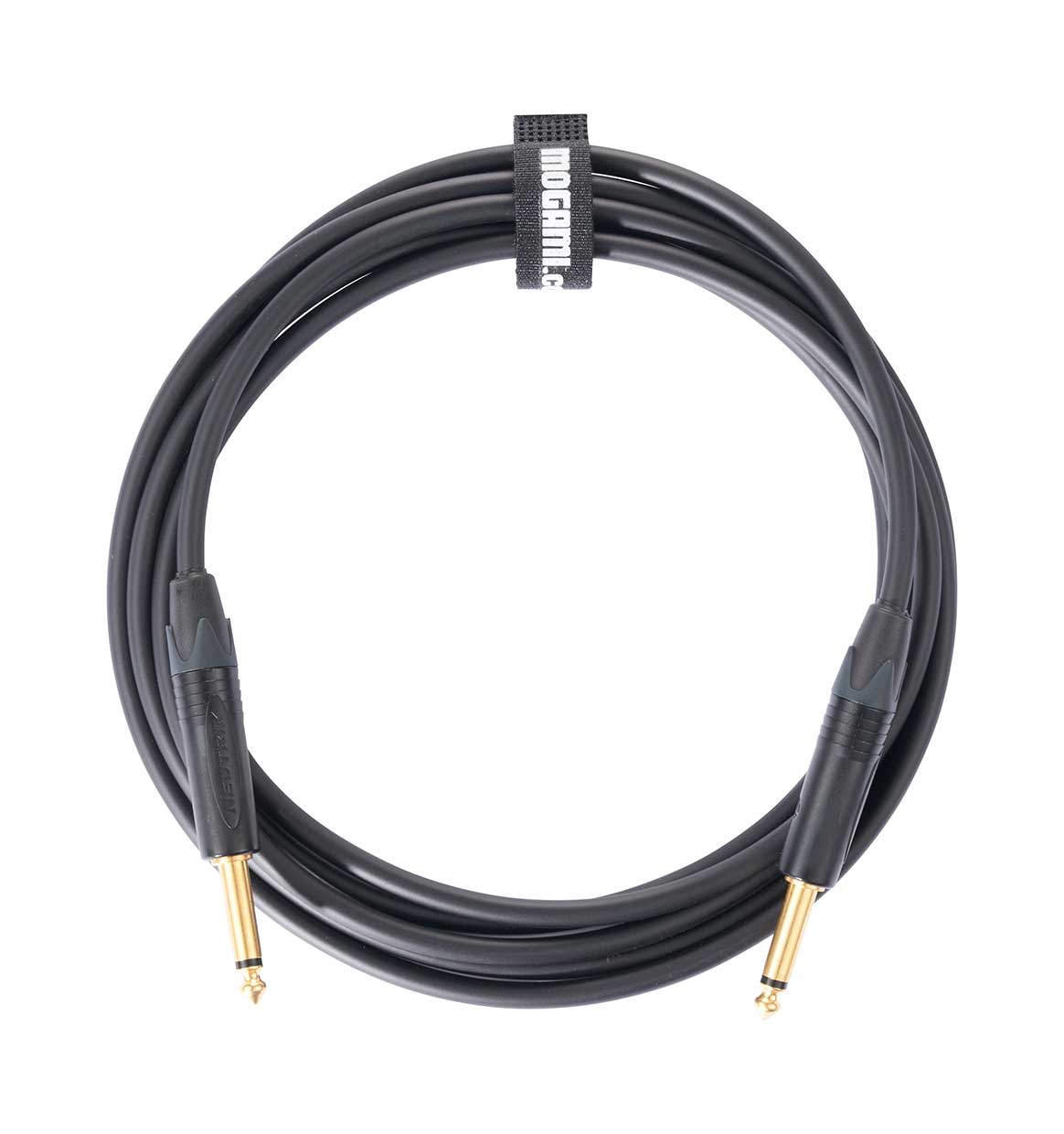GUITARGUITAR Mogami 3m Cable with Neutrik Black and Gold Straight Jack to Straight Jack