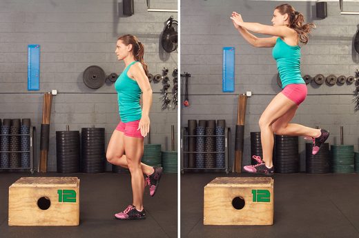 Single Leg Box Jumping