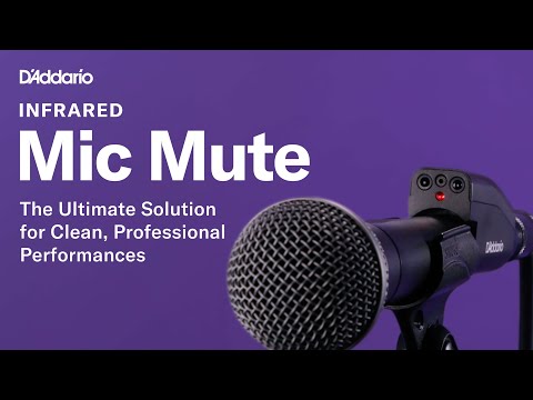 GUITARGUITAR D'Addario IR Mic Mute