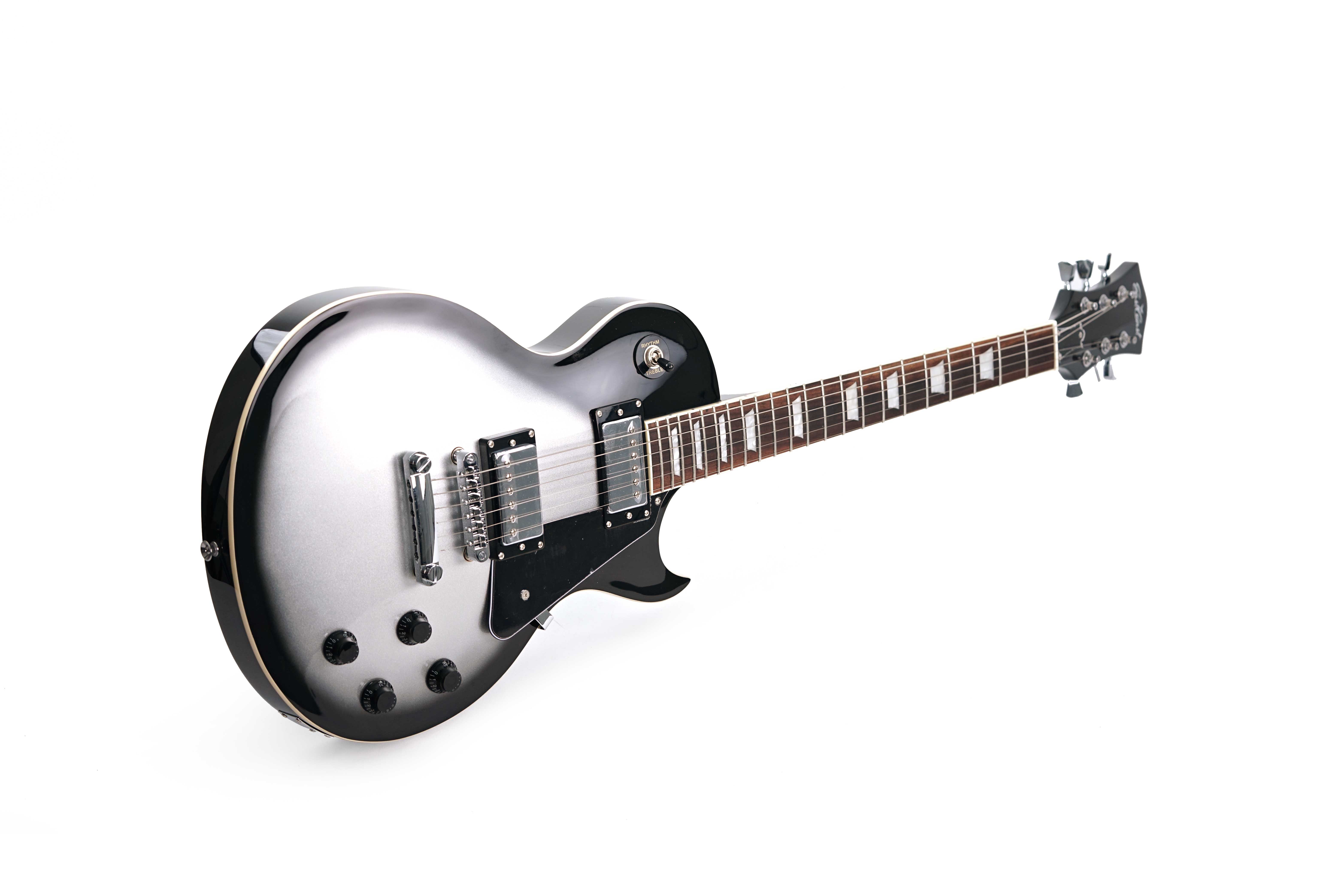 GUITARGUITAR EastCoast L1-SLB Silver Burst Rosewood Fingerboard