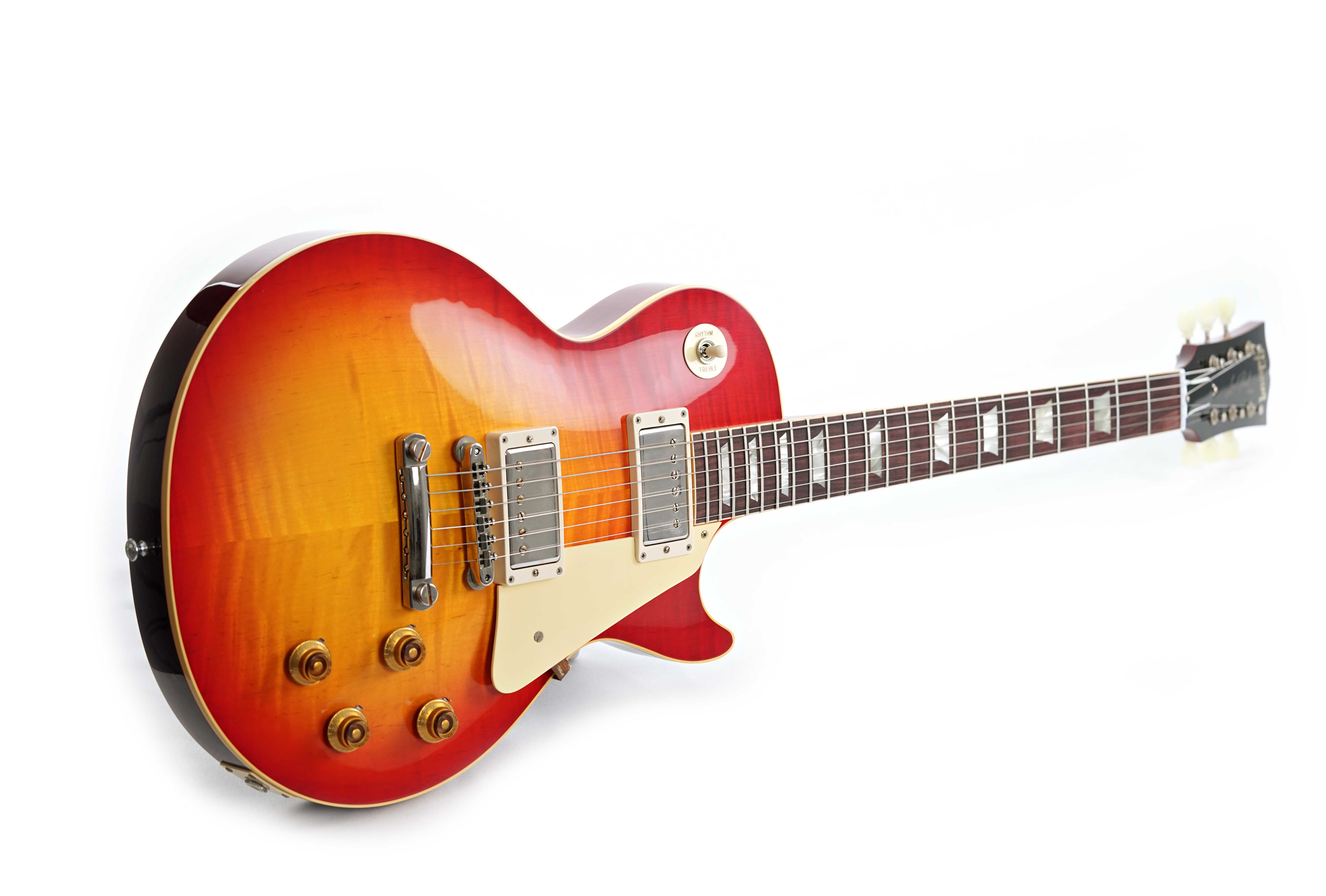 GUITARGUITAR Gibson Custom Shop 1959 Les Paul Standard Reissue VOS Washed Cherry Sunburst #94874