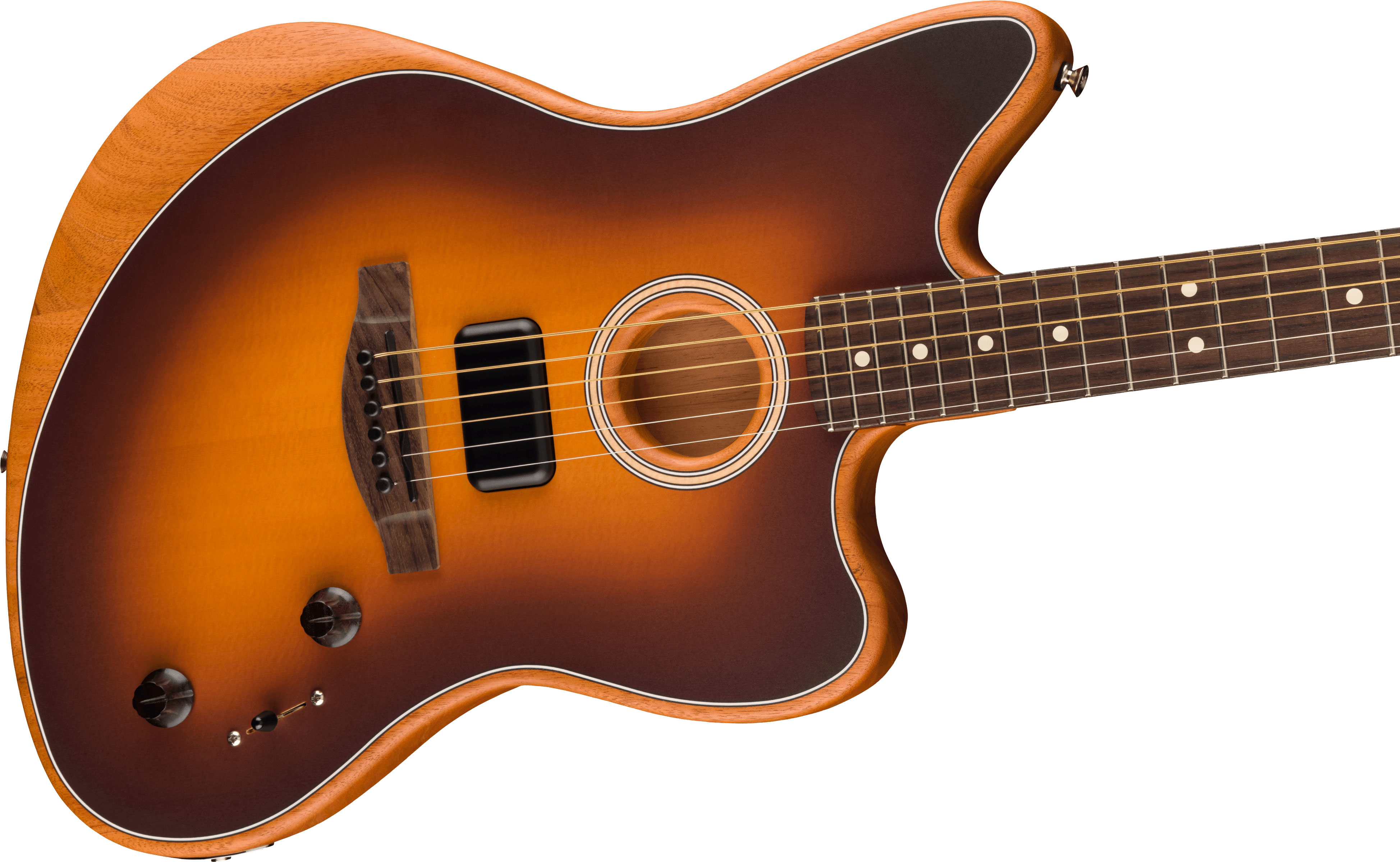 GUITARGUITAR Fender Acoustasonic Player Jazzmaster 2-Colour Sunburst Rosewood Fingerboard