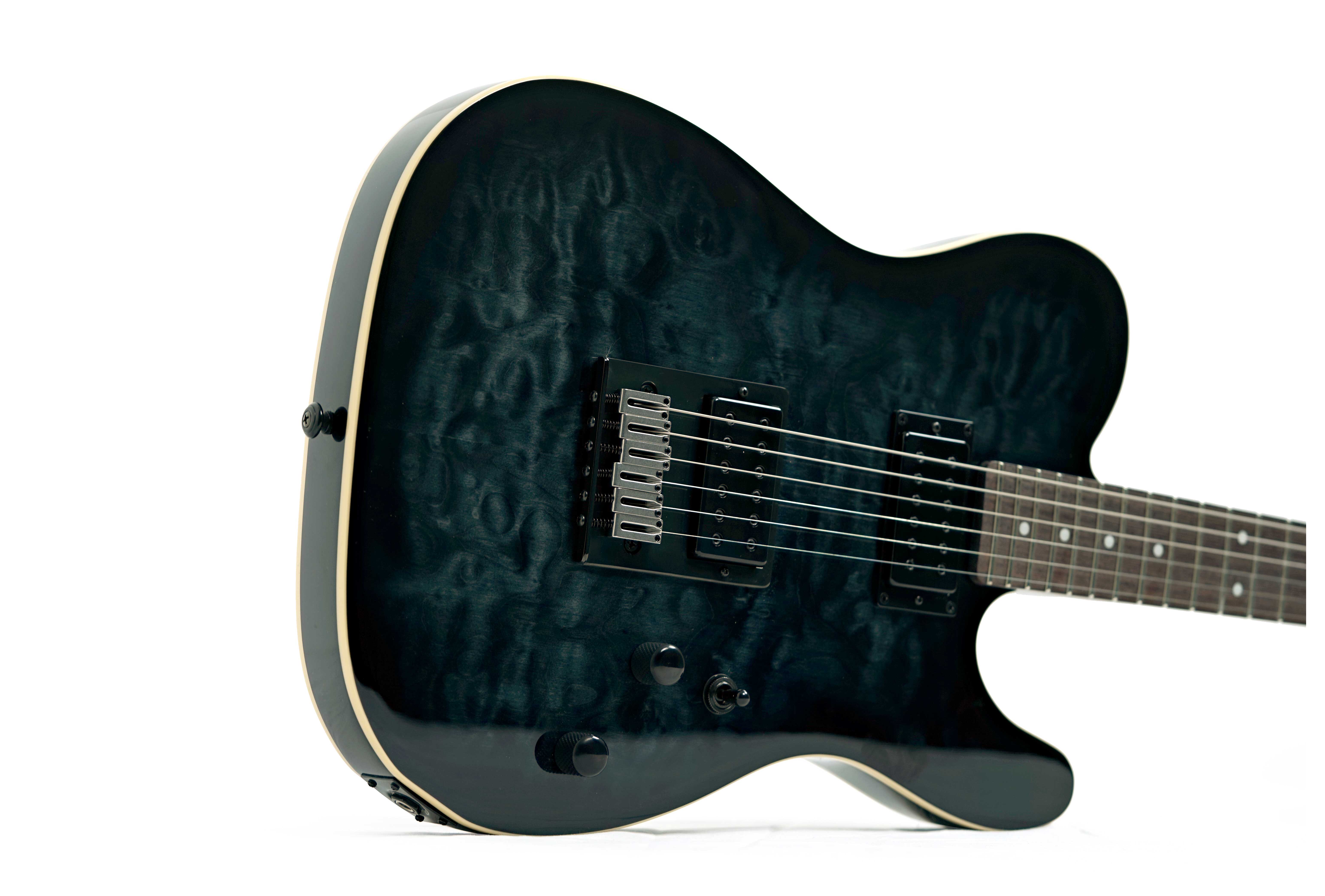 GUITARGUITAR Schecter PT Pro Trans Black Burst Wenge Neck