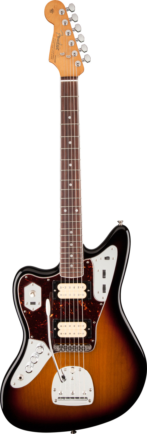 GUITARGUITAR Fender Kurt Cobain Jaguar 3 Colour Sunburst NOS Left Handed Rosewood Fingerboard