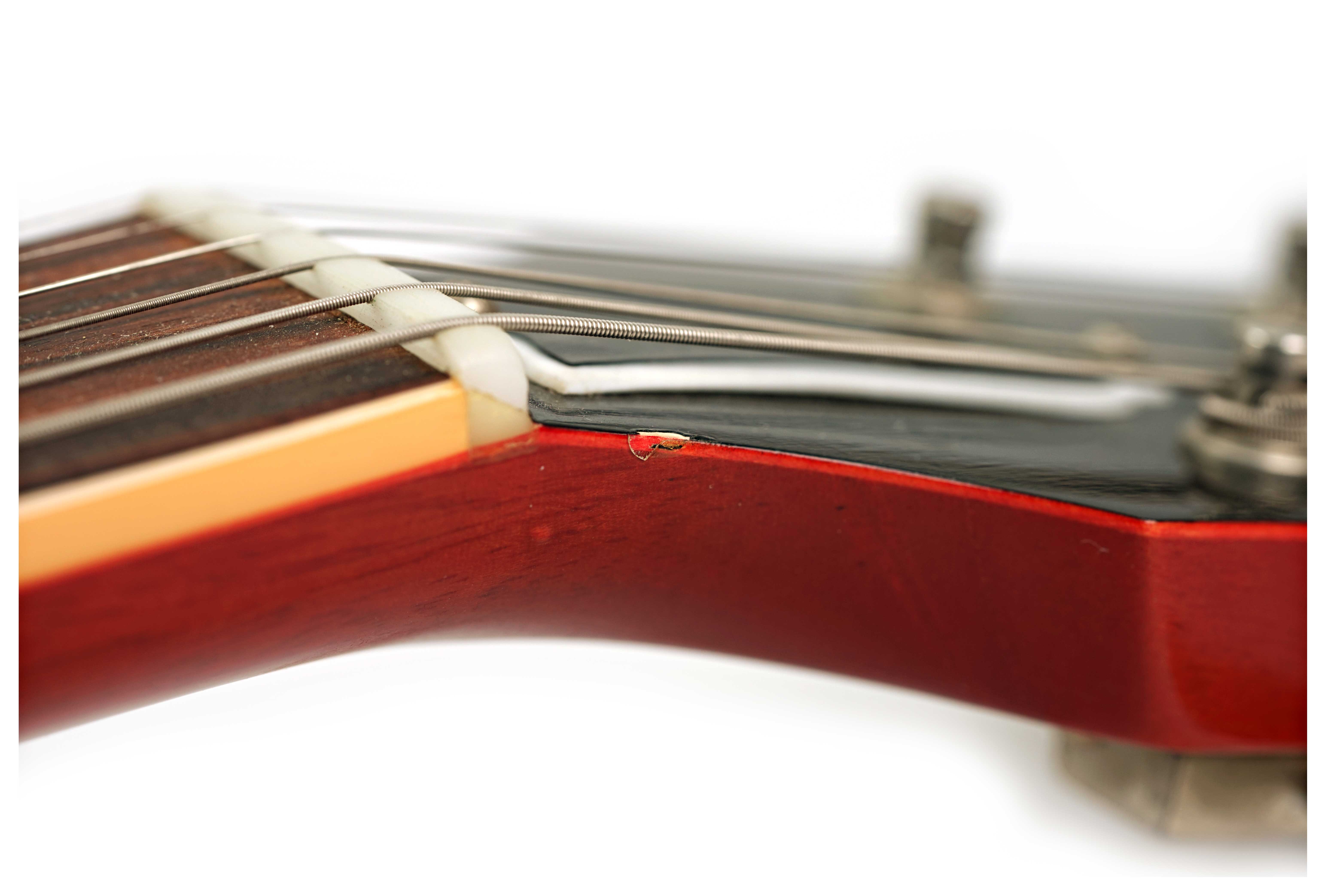 GUITARGUITAR Gibson Custom Shop 1958 Les Paul Plain Top Washed Cherry Left Handed (Pre-Owned) #821962