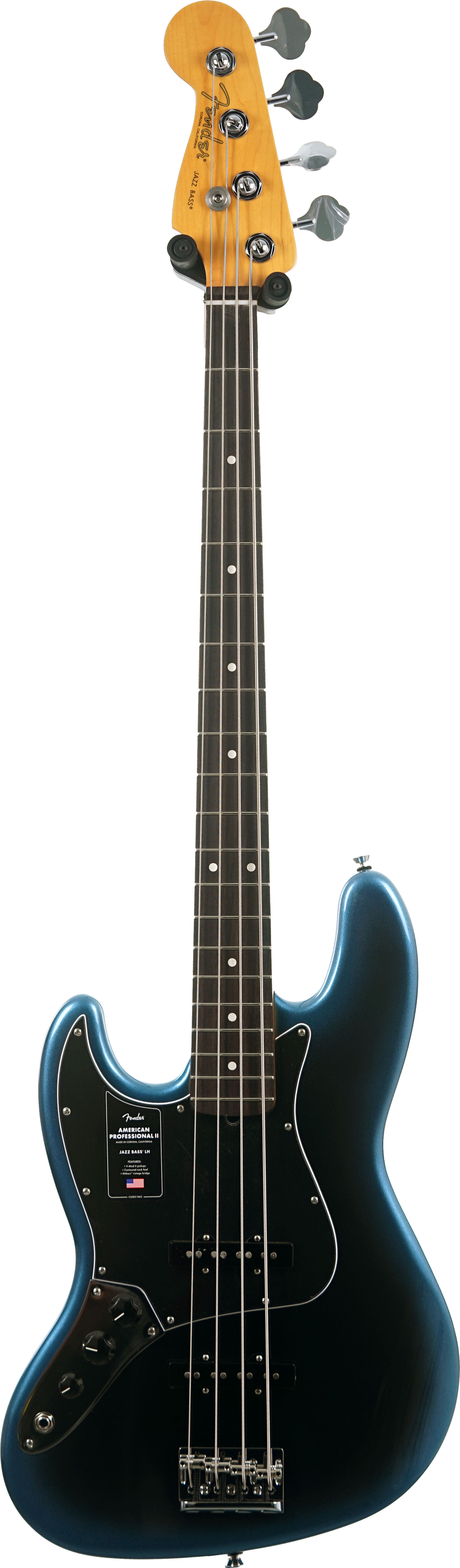 GUITARGUITAR Fender American Professional II Jazz Bass Dark Night Rosewood Fingerboard Left Handed #US25101059