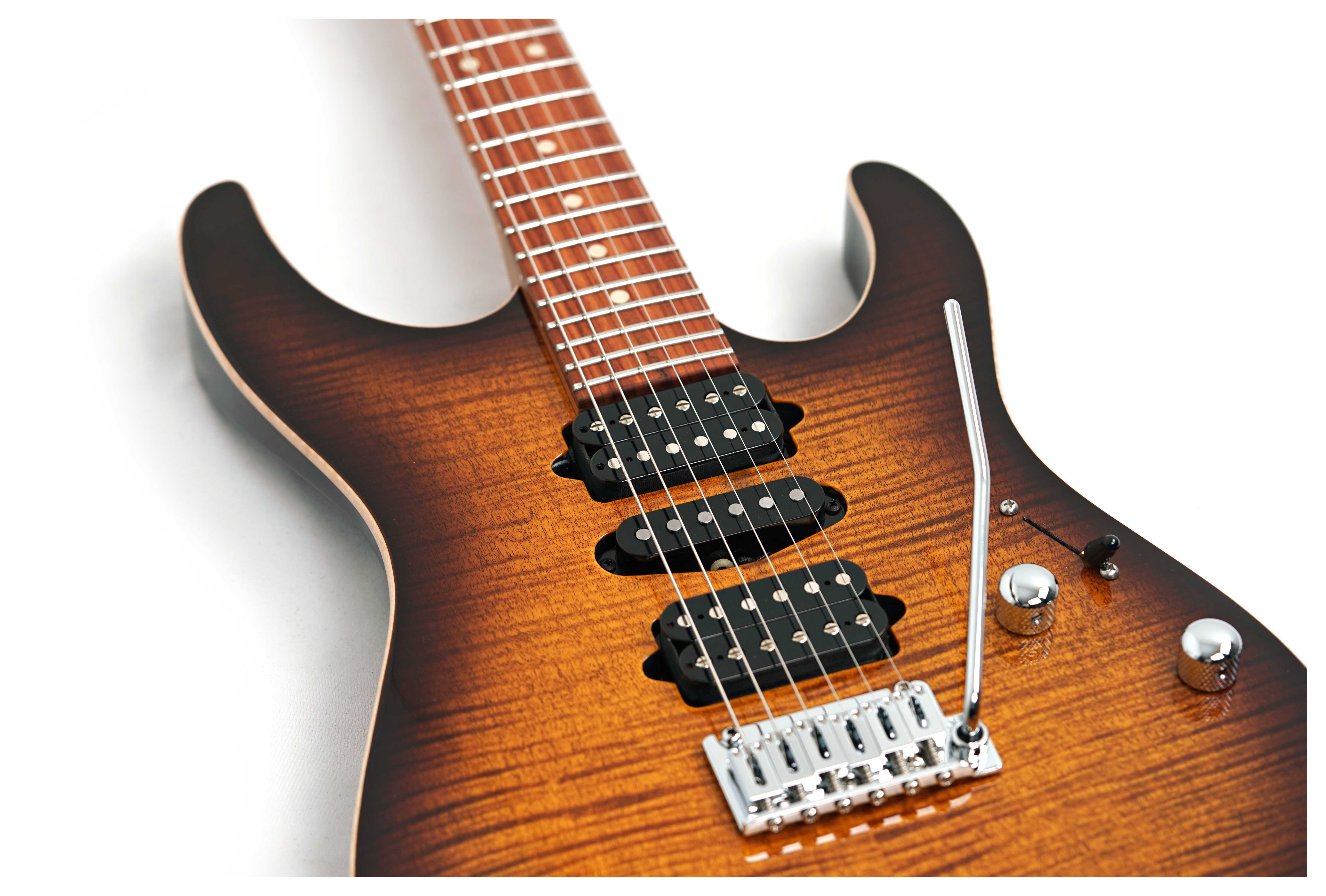 GUITARGUITAR Suhr Modern Plus Bengal Burst Pau Ferro Fingerboard HSH #91381