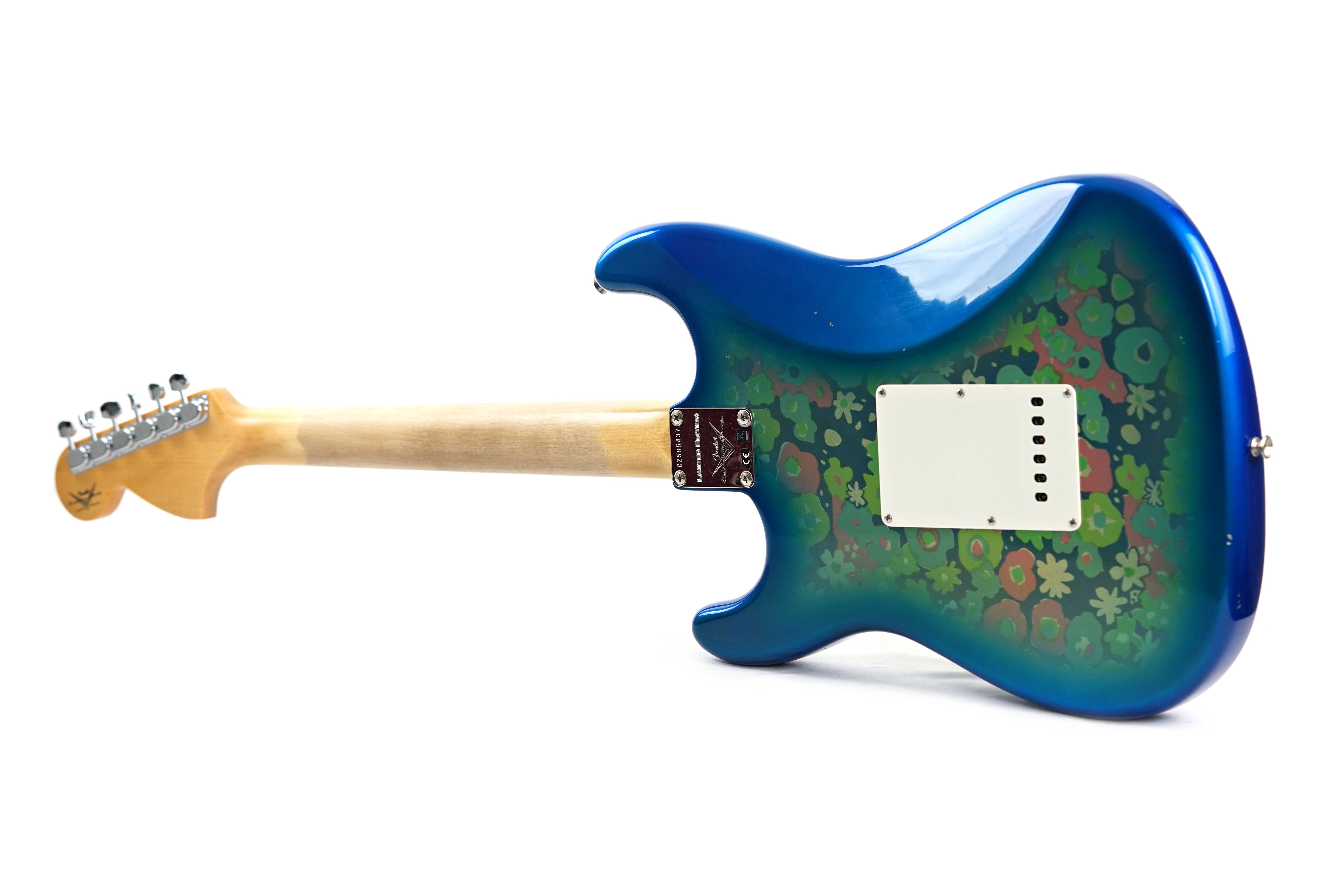 GUITARGUITAR Fender Custom Shop Limited Edition 1968 Stratocaster Jouneyman Relic Blue Flower #CZ585437