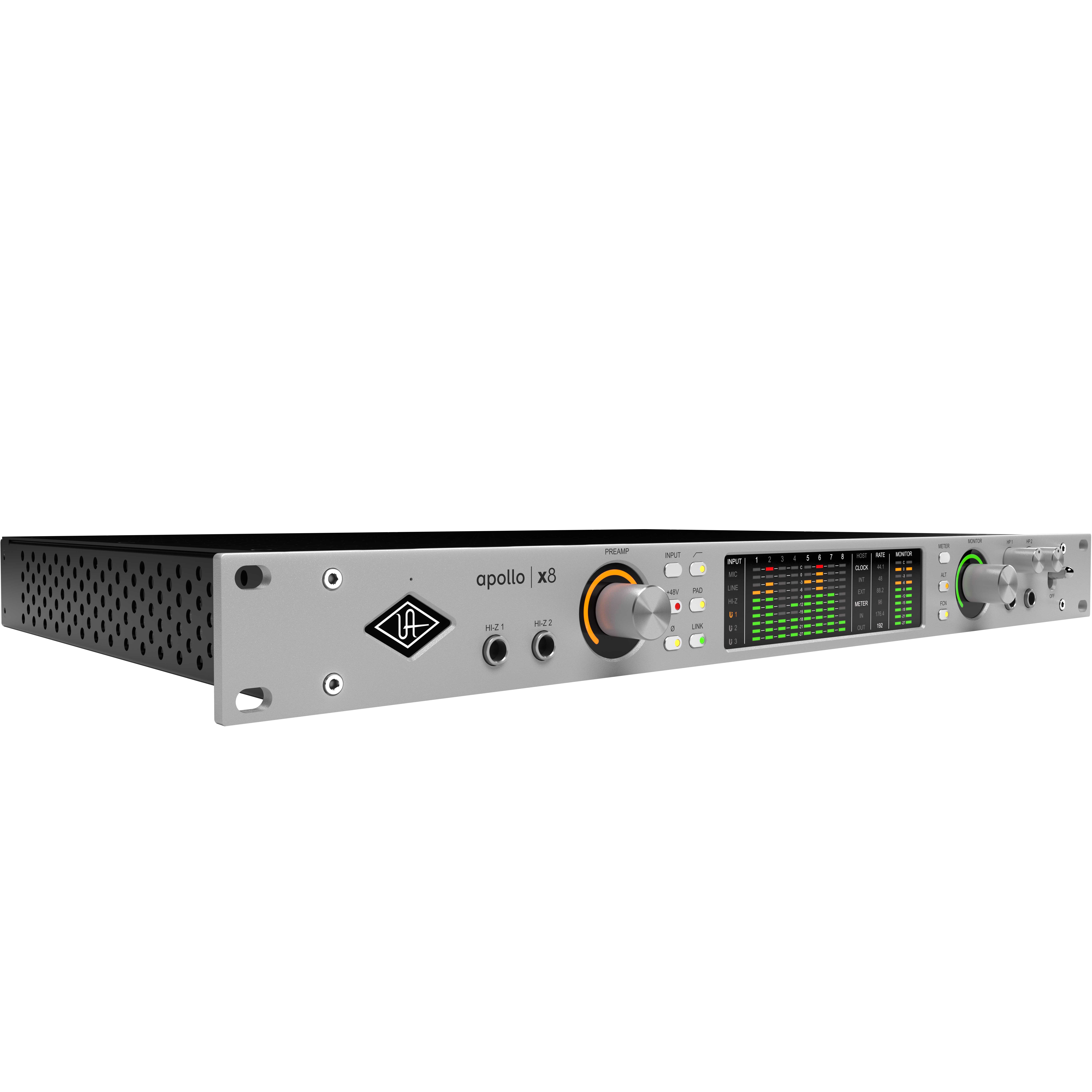 GUITARGUITAR Universal Audio Apollo x8 Gen 2 Essentials+ Edition (Rack/TB3/MAC/WIN)