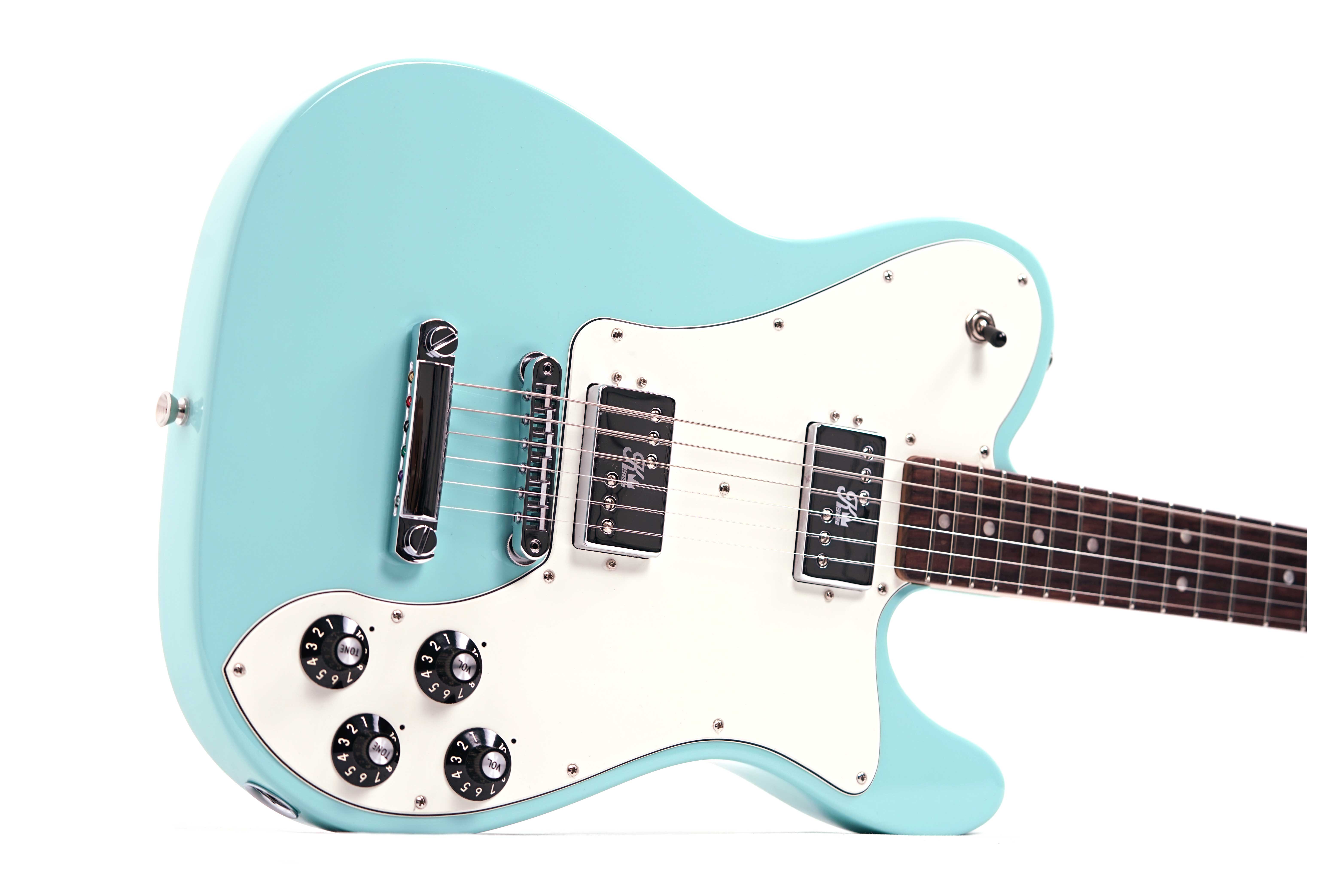 GUITARGUITAR Fender Kingfish Delta Day Telecaster Daphne Blue Rosewood Fingerboard