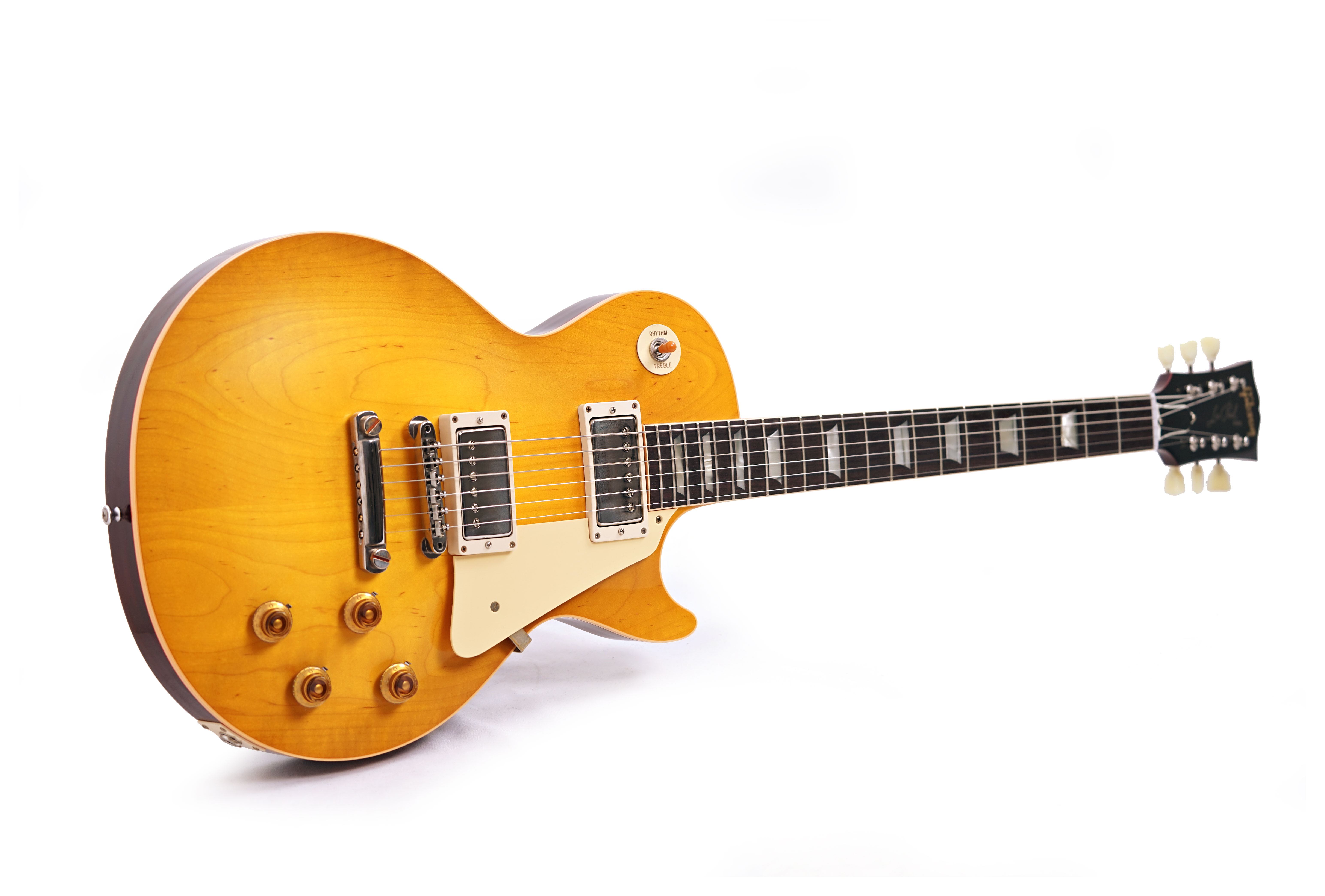 GUITARGUITAR Gibson Custom Shop 1958 Les Paul Standard Reissue Lemon Burst VOS #85567