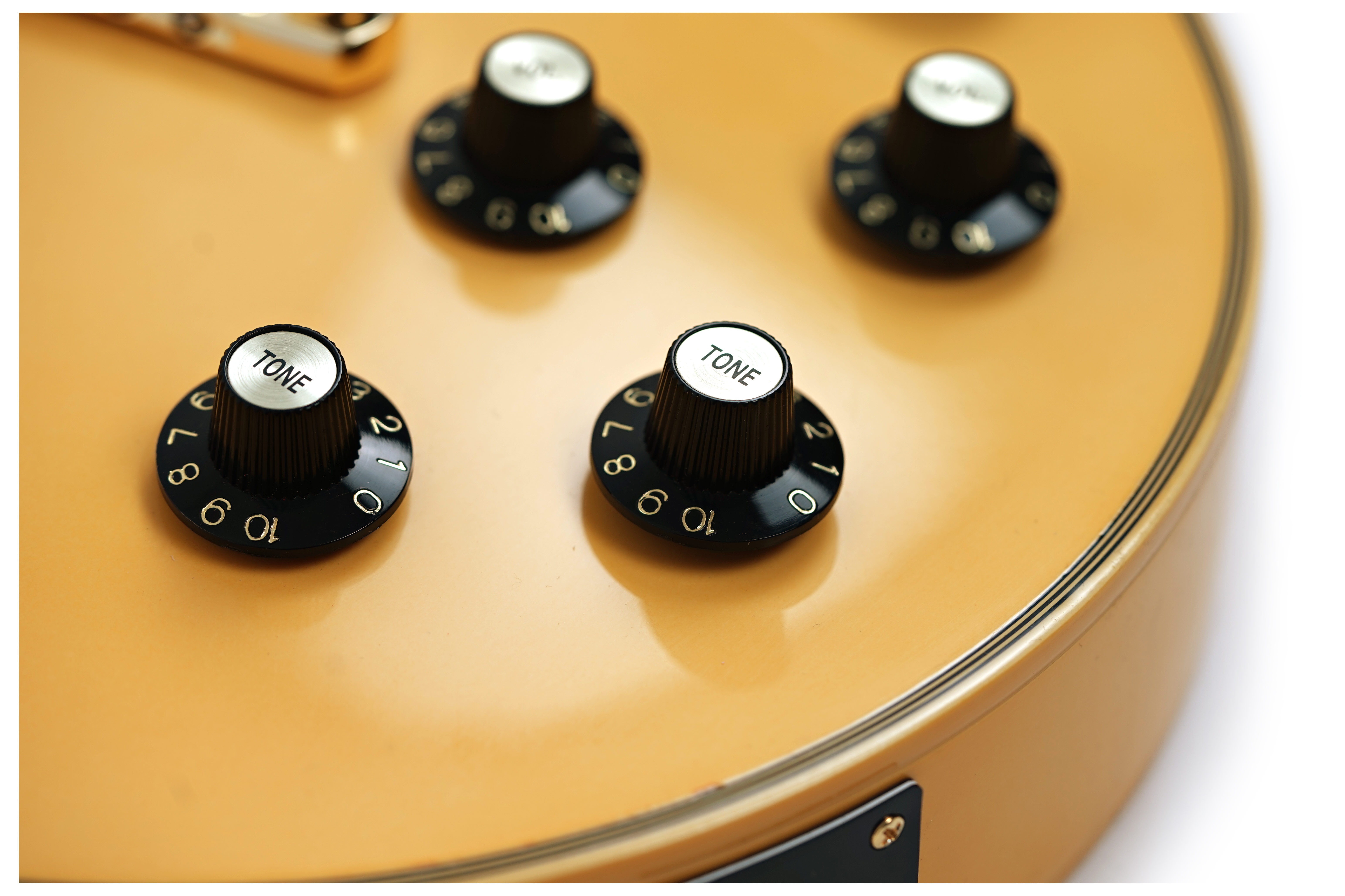 GUITARGUITAR Gibson Custom Shop Made 2 Measure 1968 Les Paul Custom Heavy Antique White VOS Gold Hardware #508048