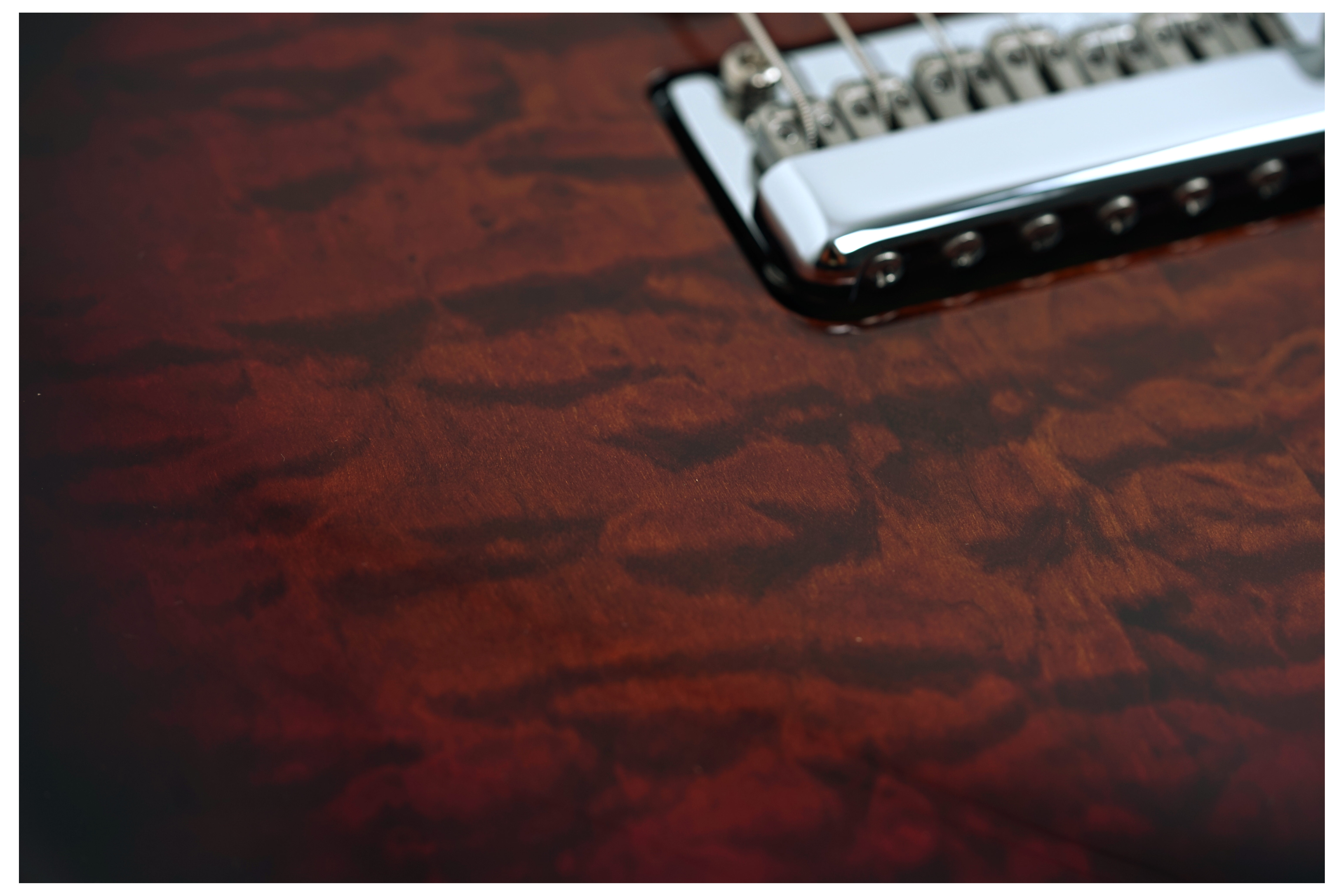 GUITARGUITAR Music Man JP15 7 String Tiger Eye Quilt Maple Fingerboard #K07447