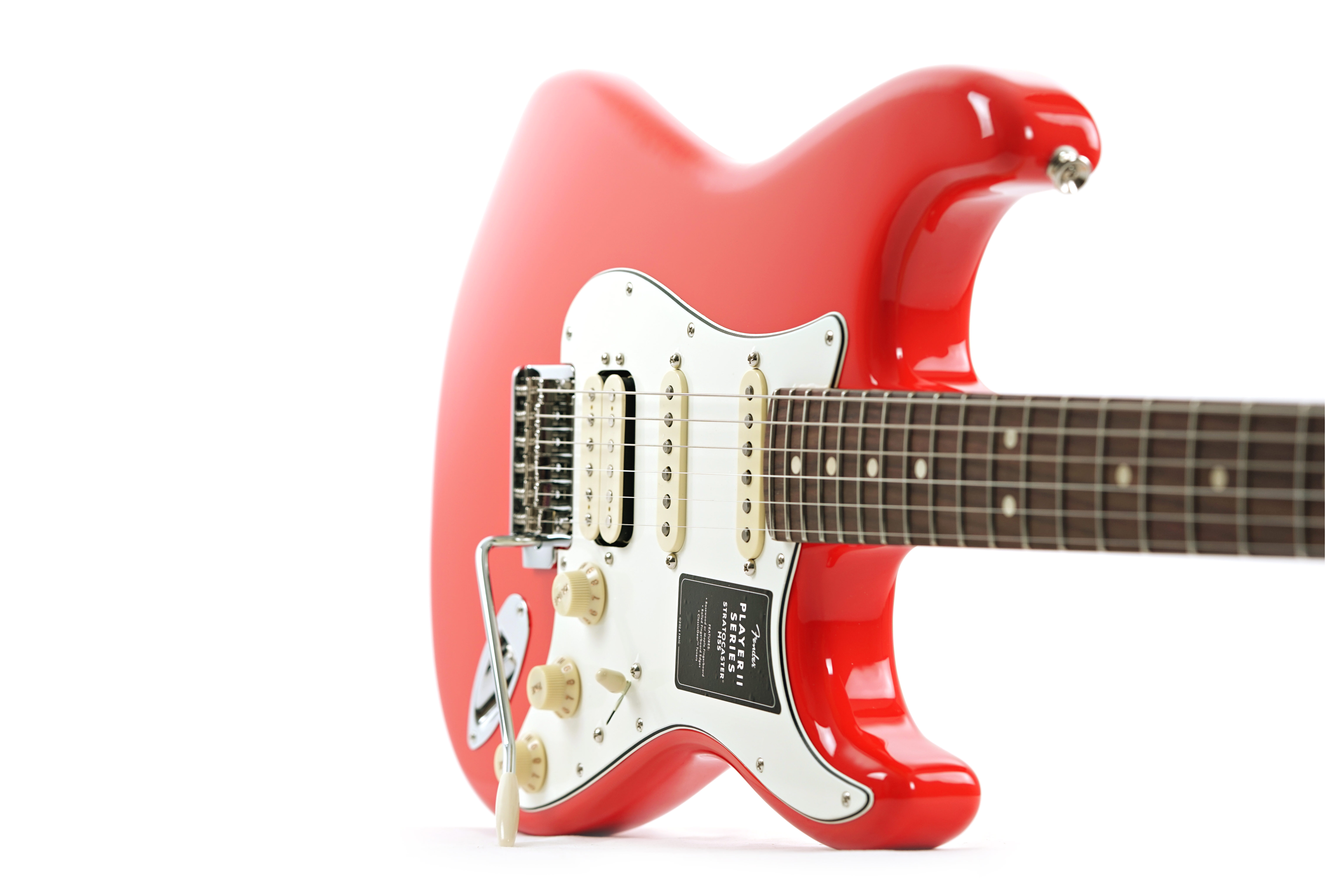 GUITARGUITAR Fender Player II Stratocaster HSS Coral Red Rosewood Fingerboard