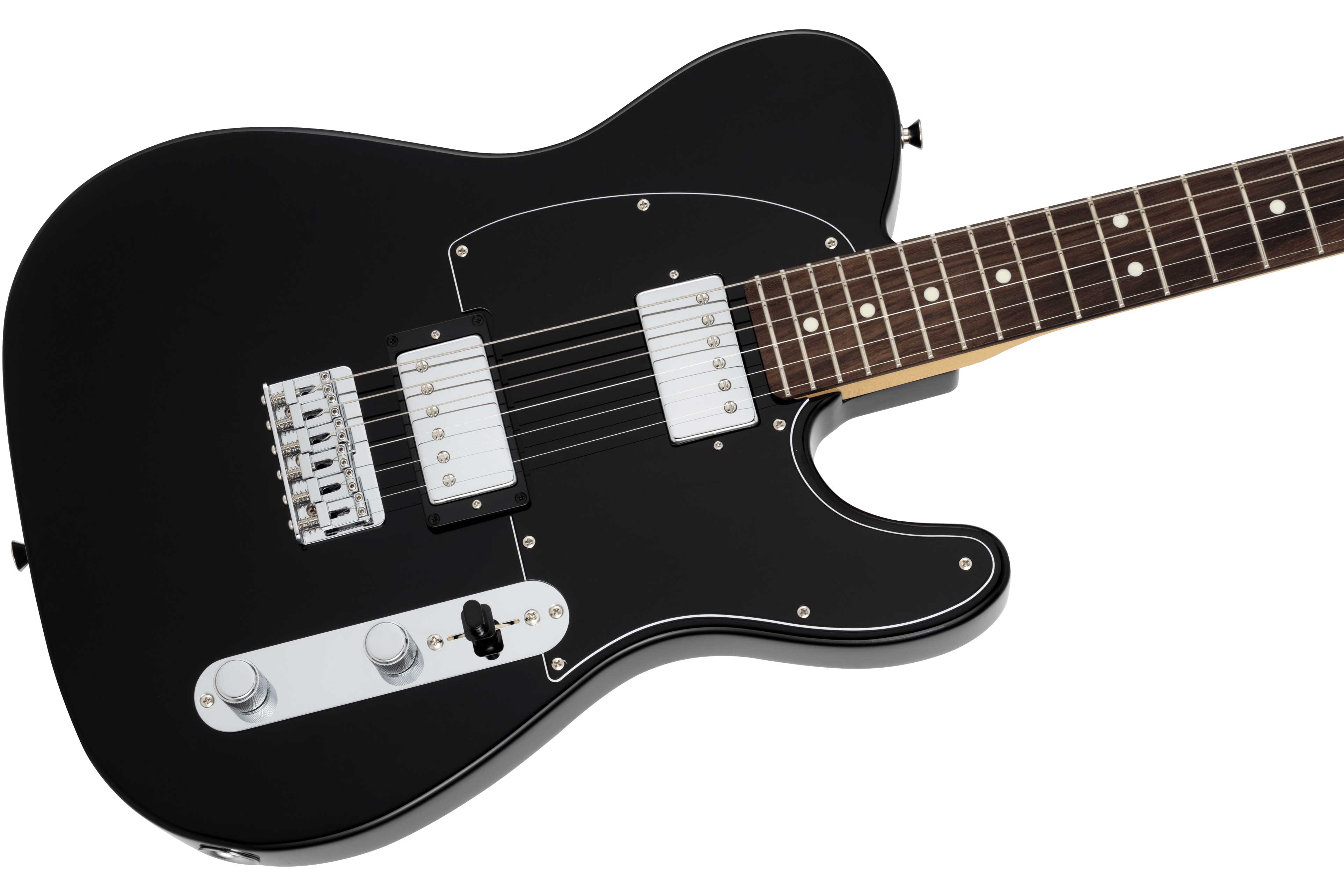 GUITARGUITAR Fender Made In Japan Hybrid II Telecaster HH Black Rosewood Fingerboard