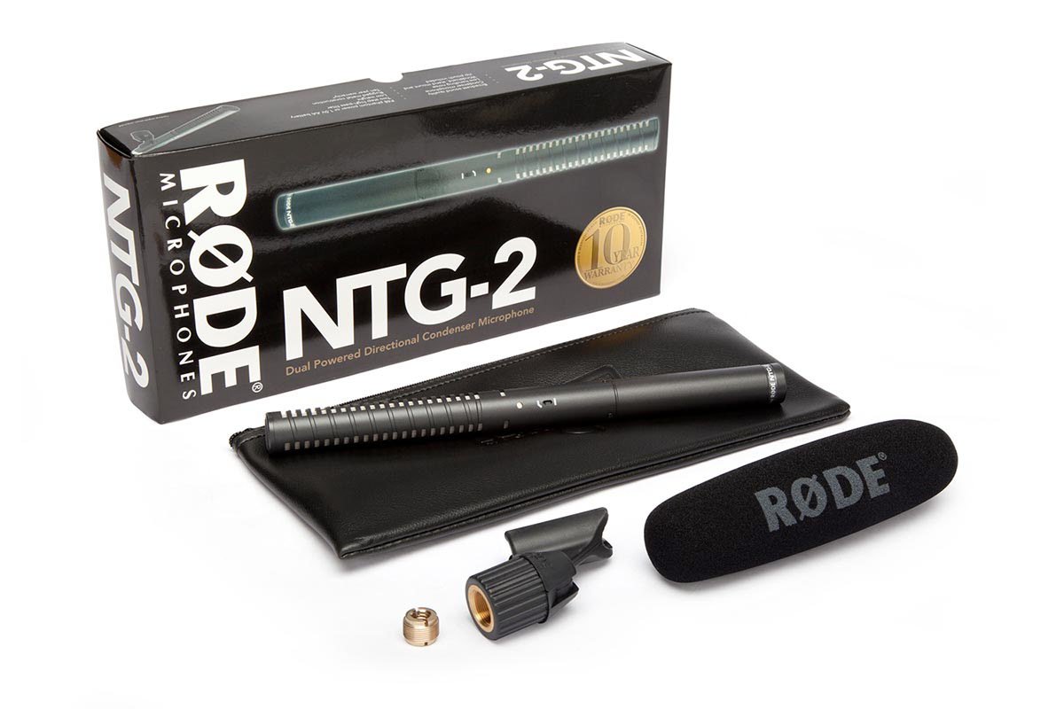 GUITARGUITAR Rode NTG2 Dual-Power Shotgun Microphone