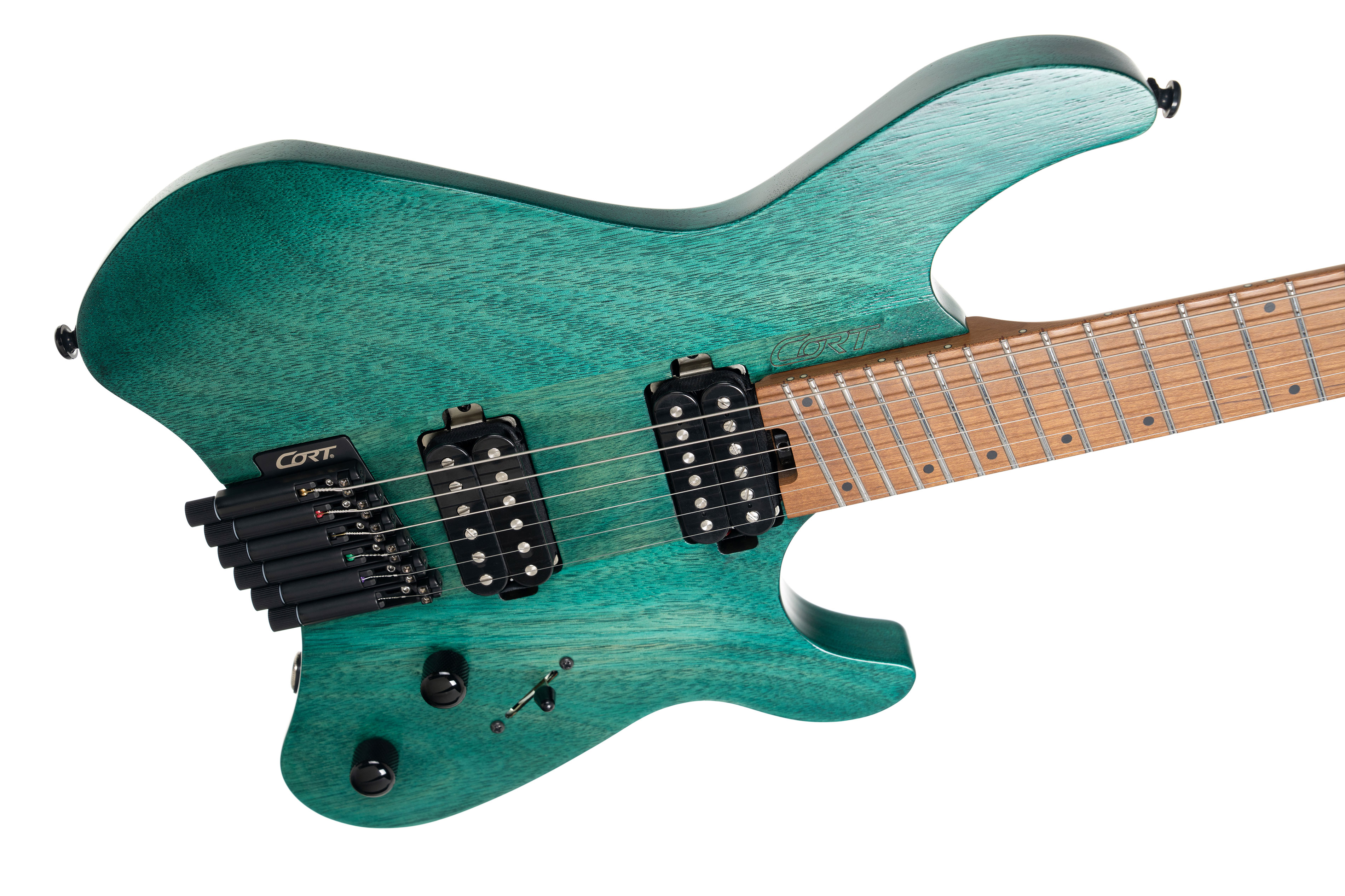 GUITARGUITAR Cort Space G6MS Multi Scale Turquoise