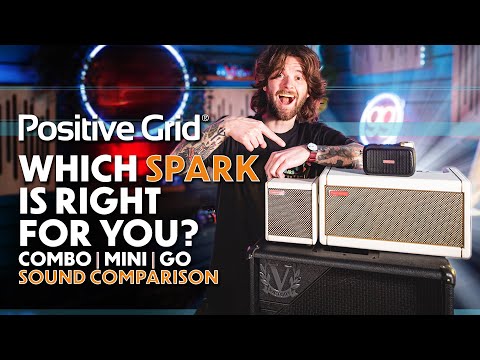 GUITARGUITAR Positive Grid Spark MINI Black Combo Modelling Amp