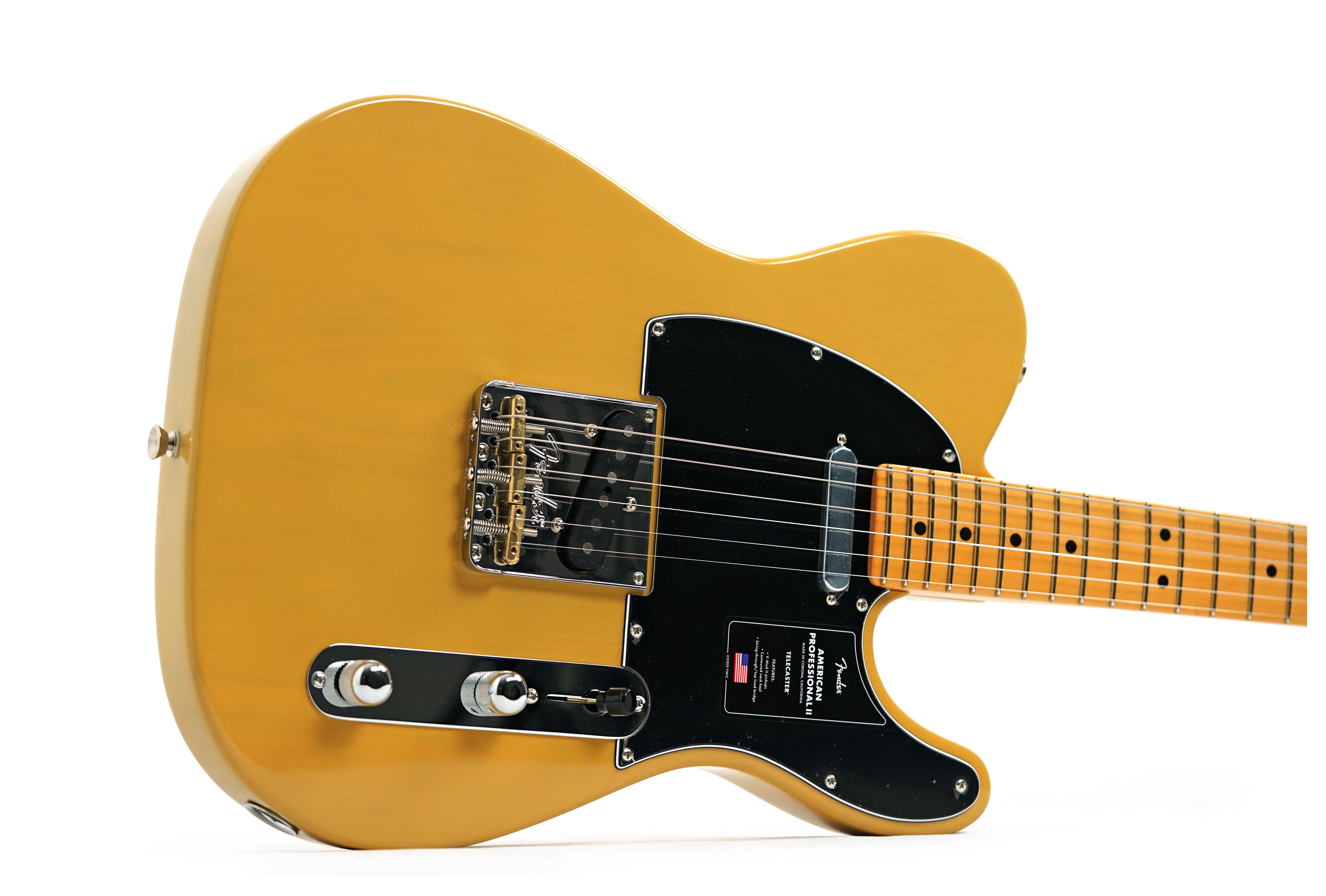 GUITARGUITAR Fender American Professional II Telecaster Butterscotch Blonde Maple Fingerboard #US25067809