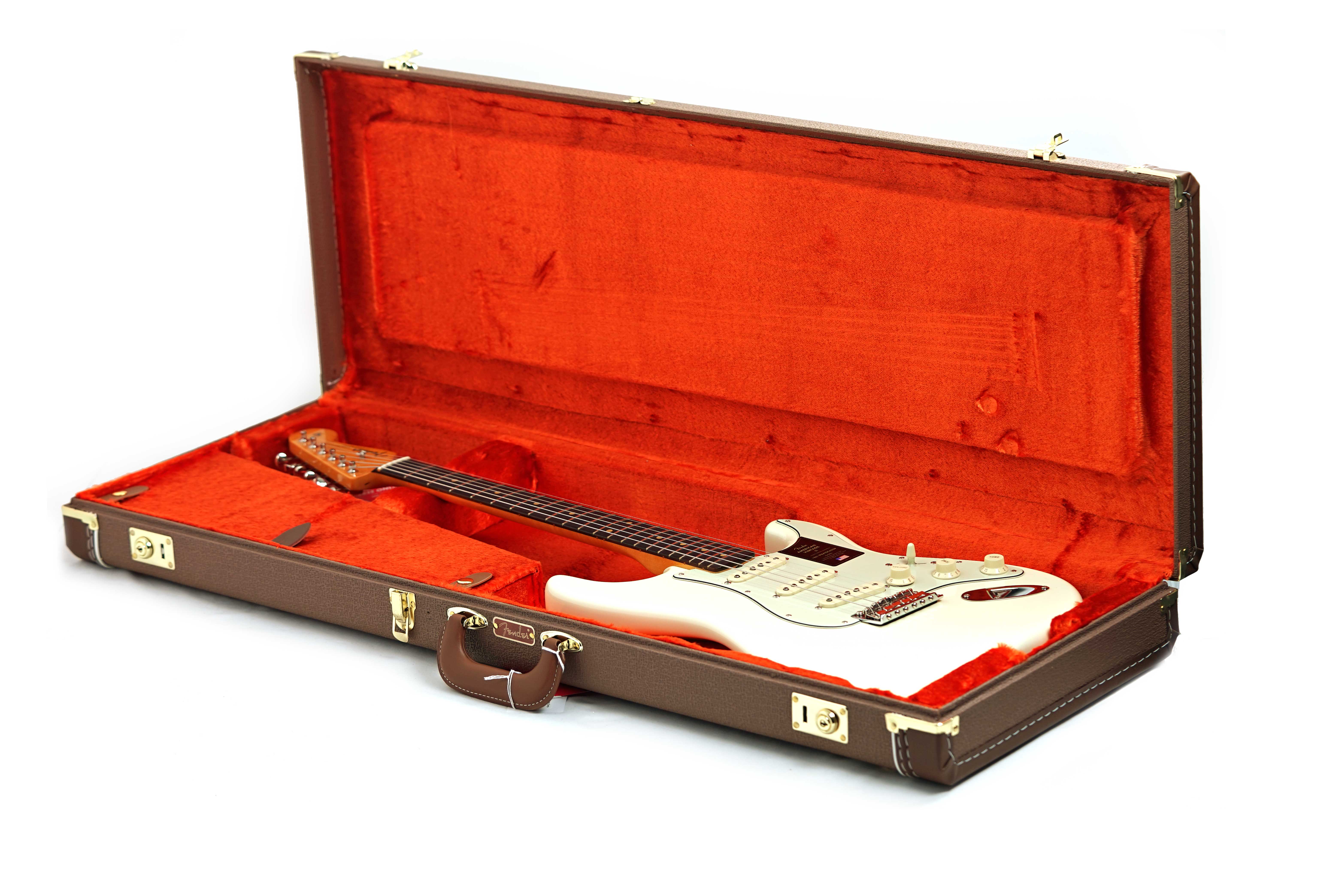 GUITARGUITAR Fender American Vintage II 1961 Stratocaster Rosewood Fingerboard Olympic White #v2447668