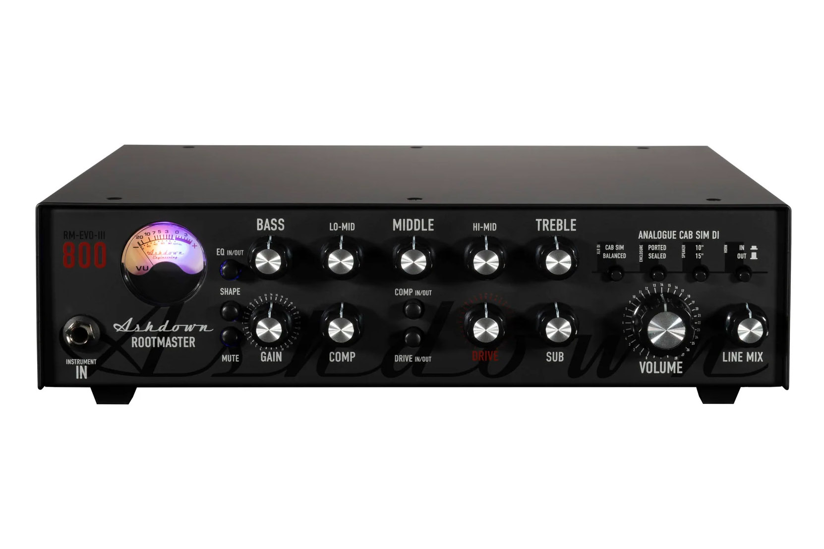GUITARGUITAR Ashdown RM 800 EVO III Bass Solid State Amp Head