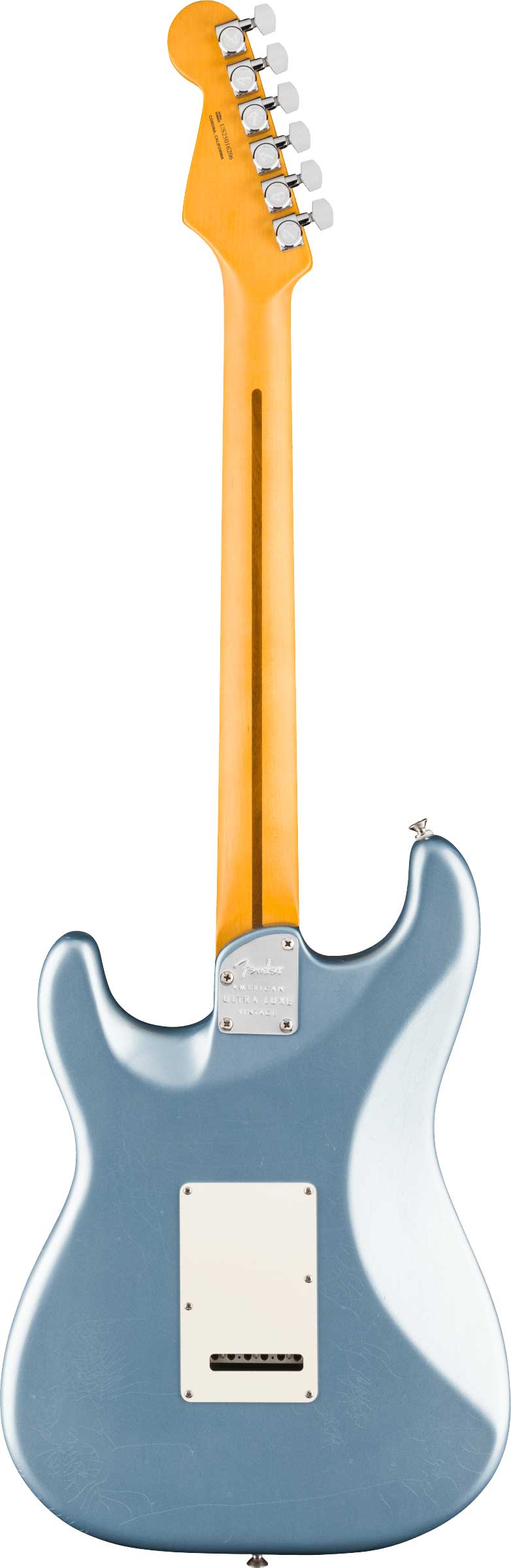 GUITARGUITAR Fender American Ultra Luxe Vintage 60s Stratocaster Ice Blue Metallic