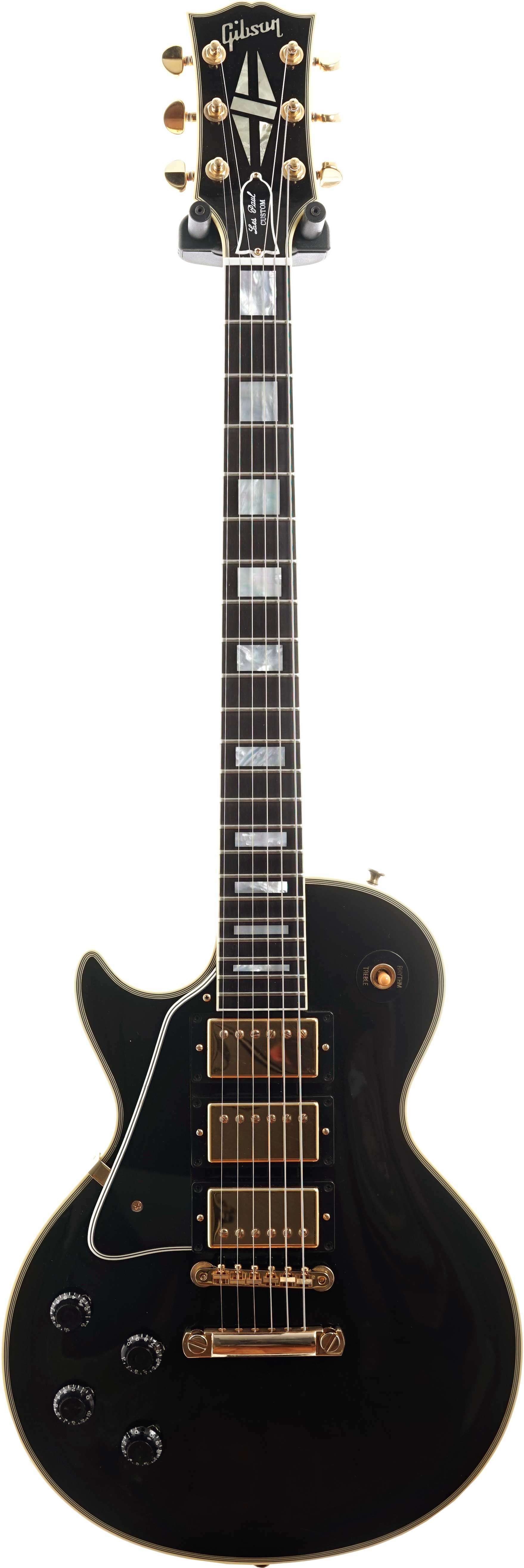 GUITARGUITAR Gibson Custom Shop 1957 Les Paul Custom 3 Pickup Gloss Ebony Left Handed (Pre-Owned) #751118