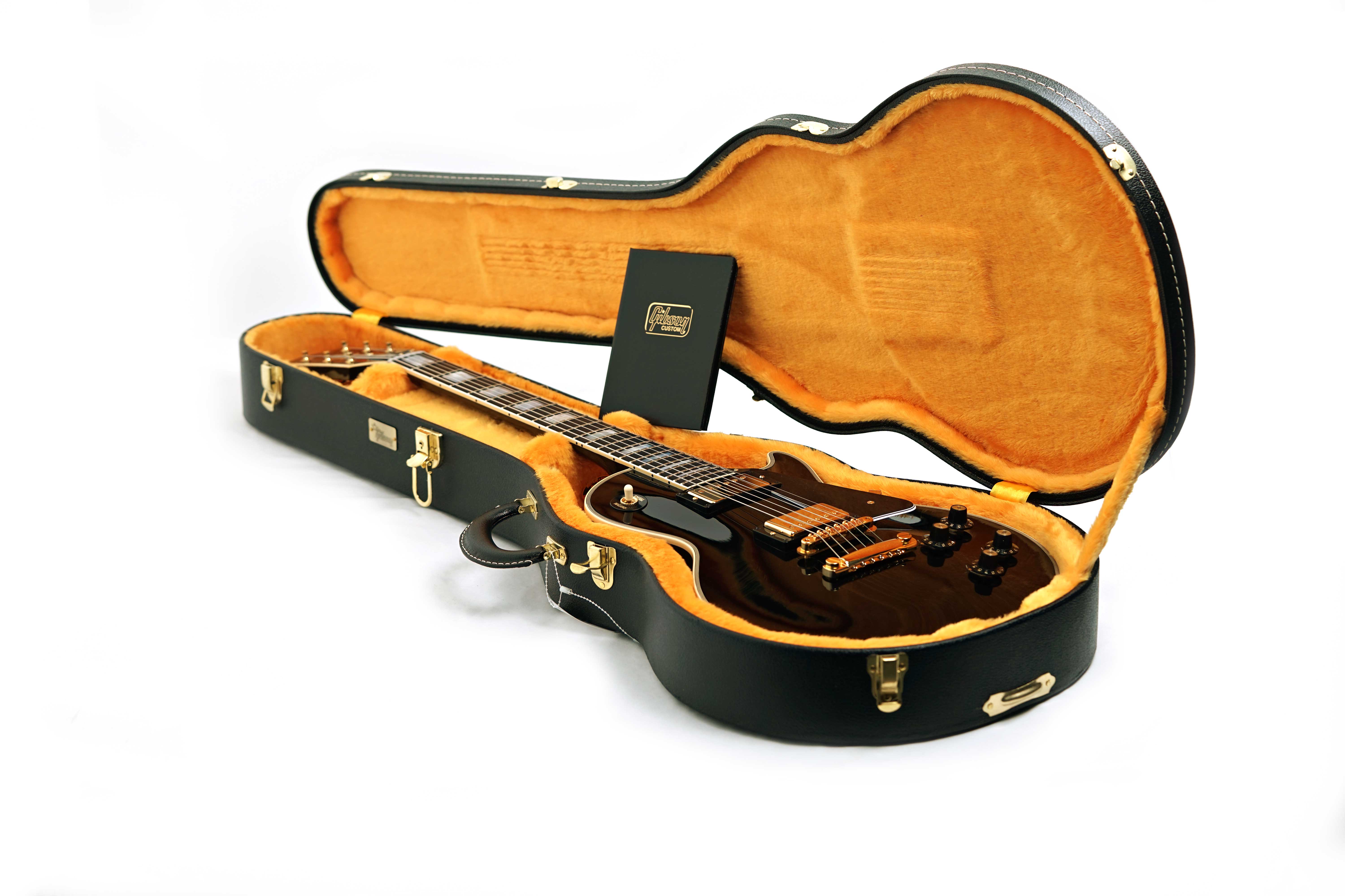 GUITARGUITAR Gibson Custom Shop 1968 Les Paul Custom Reissue Ebony #504768