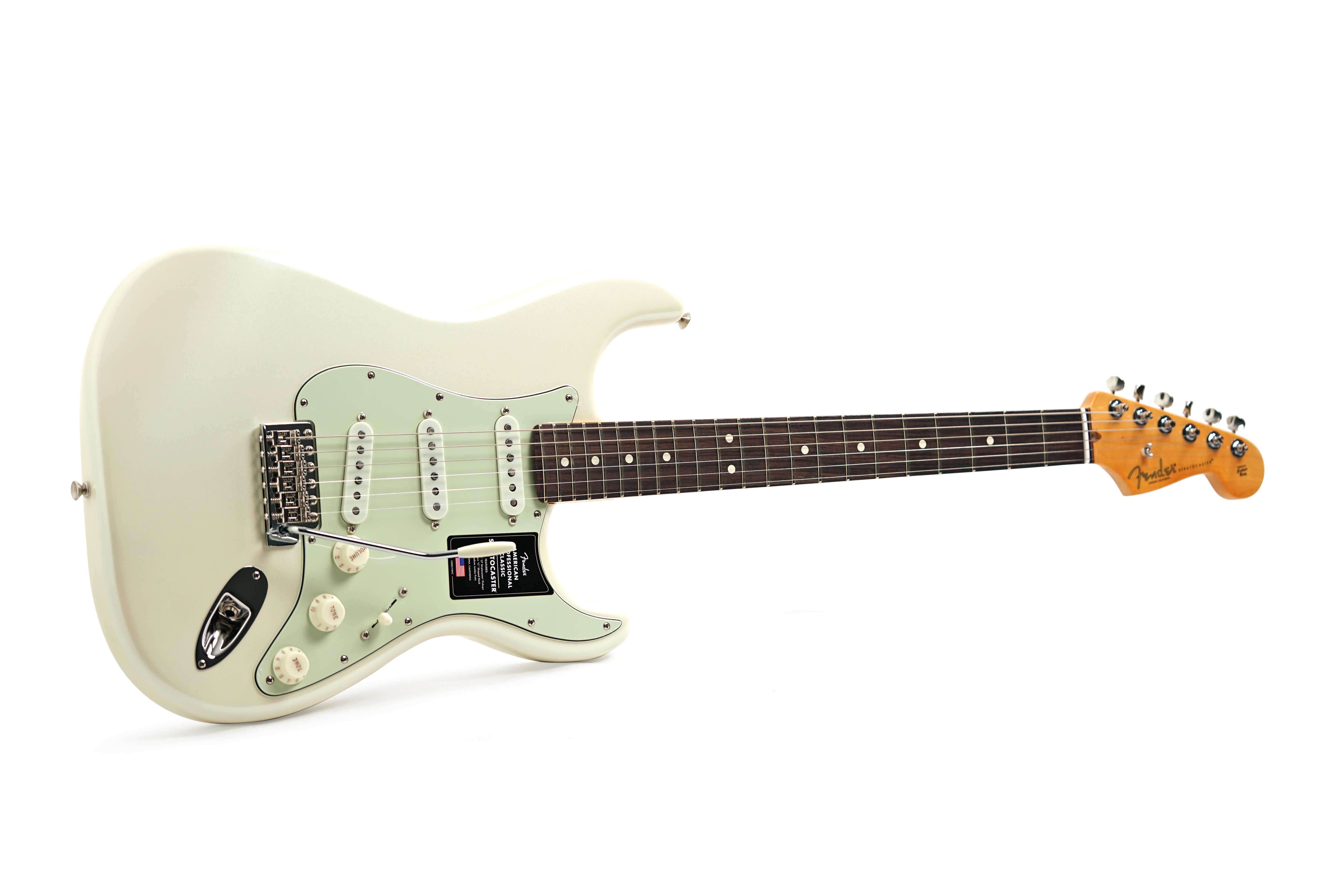 GUITARGUITAR Fender guitarguitar Exclusive American Professional Classic Stratocaster Rosewood Fingerboard Olympic White #US25090491