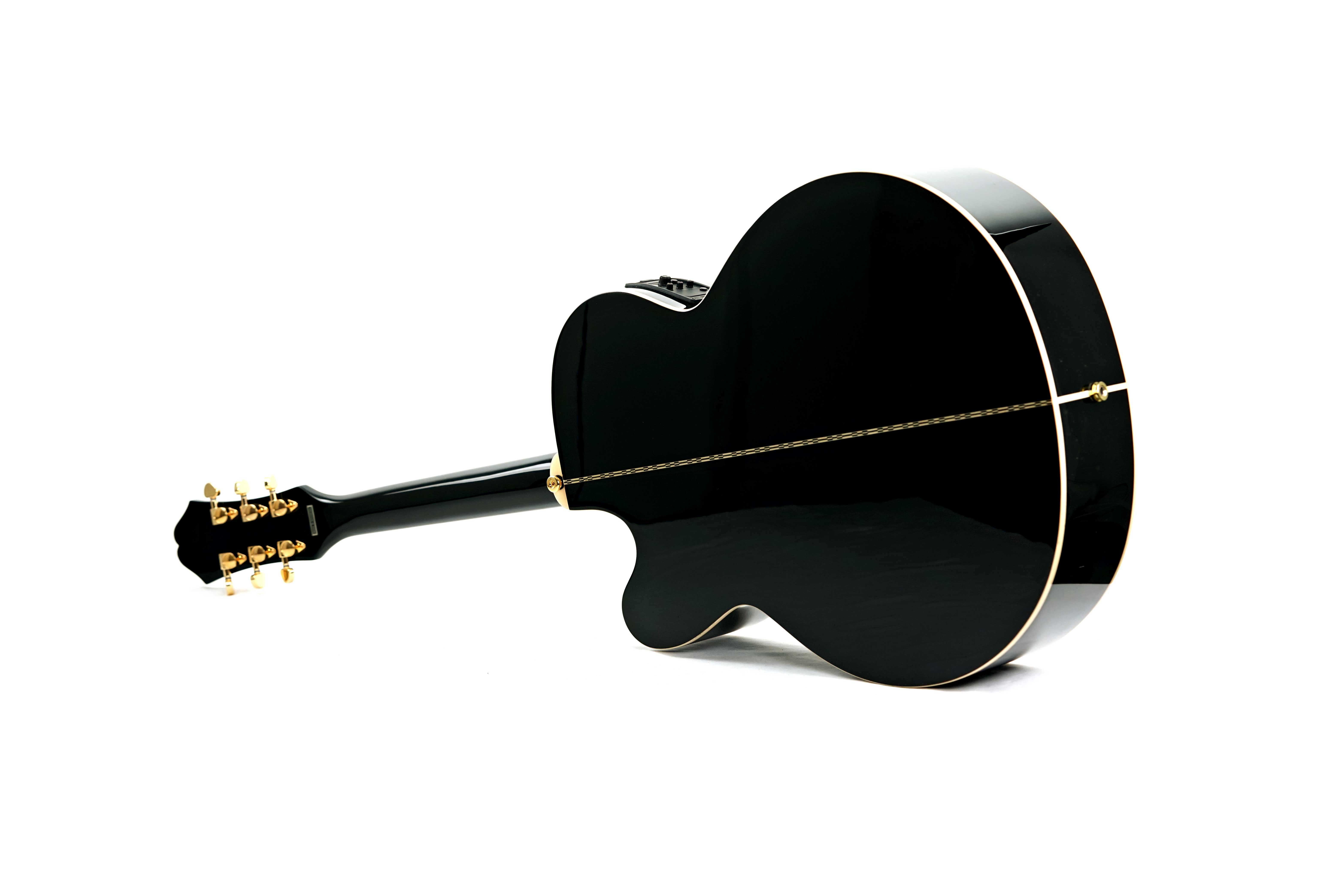 GUITARGUITAR Epiphone J-200EC Studio Black