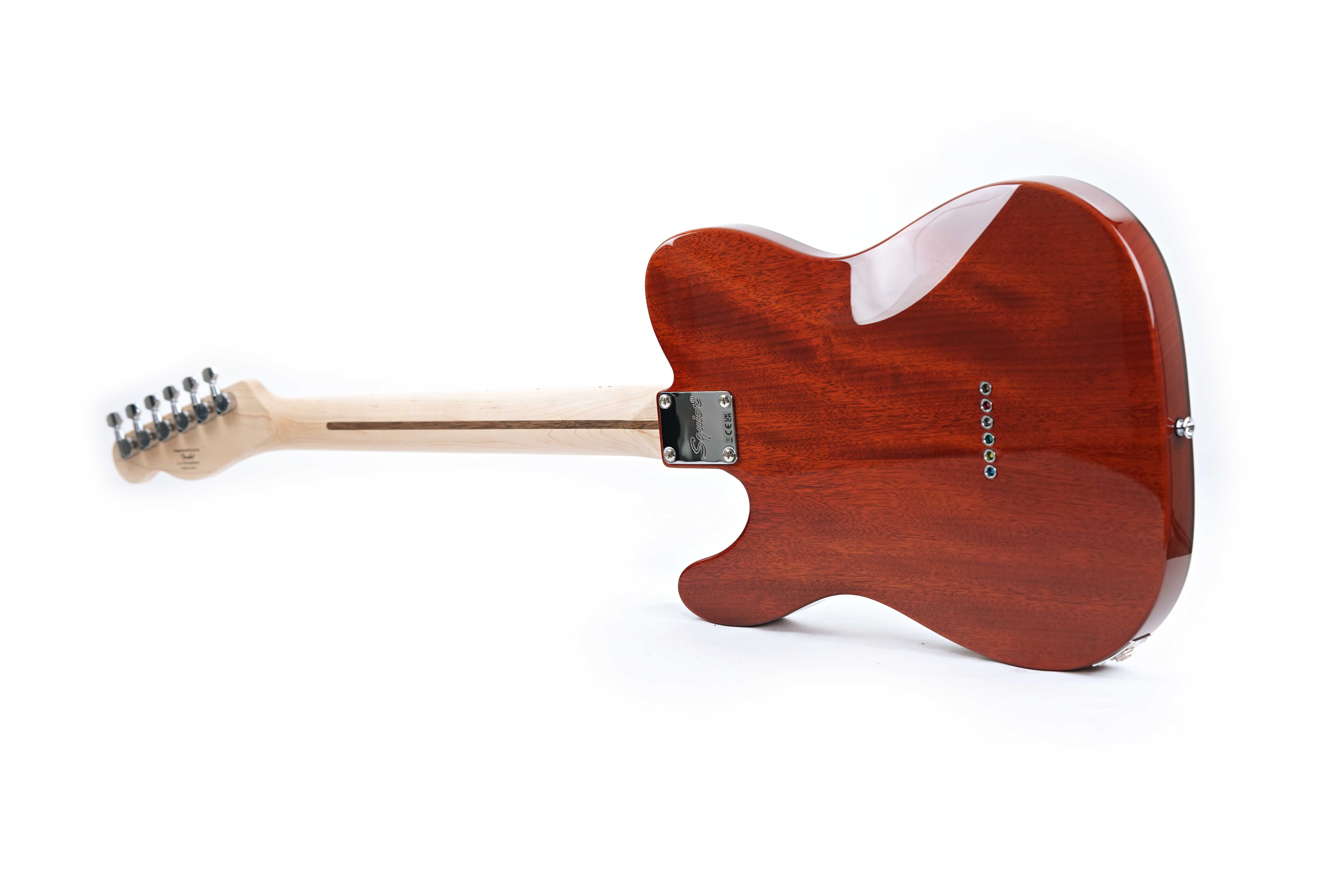 GUITARGUITAR Squier Affinity Series Telecaster FMT SH Black Pickguard Mocha Maple Fingerboard