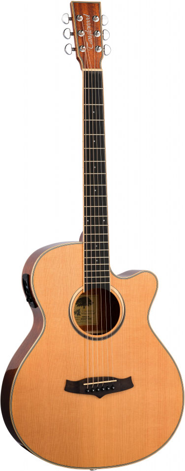 GUITARGUITAR Tanglewood TW4CENA Electro Acoustic Super Folk Cutaway Natural Gloss