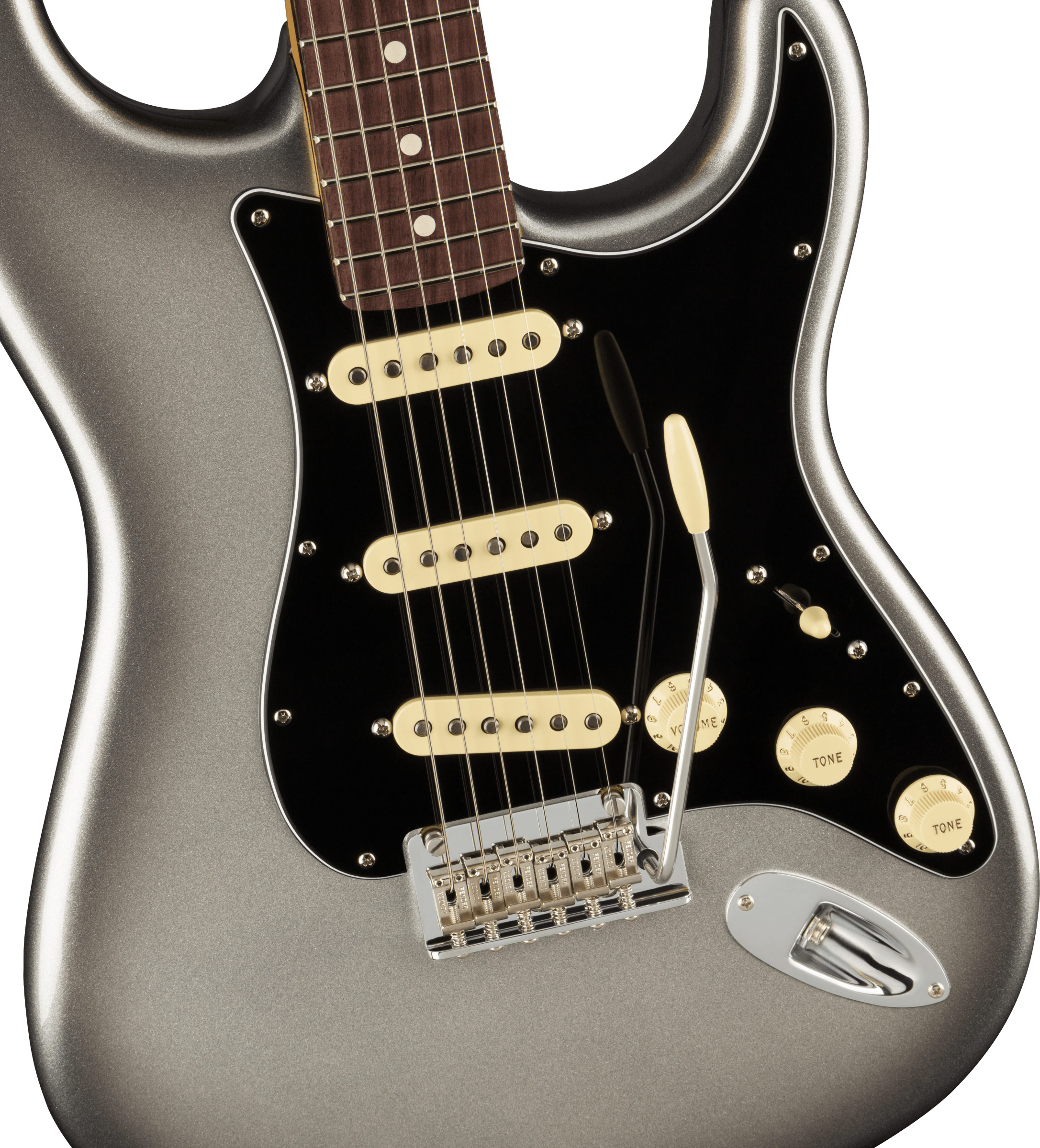 GUITARGUITAR Fender American Professional II Stratocaster Mercury Rosewood Fingerboard