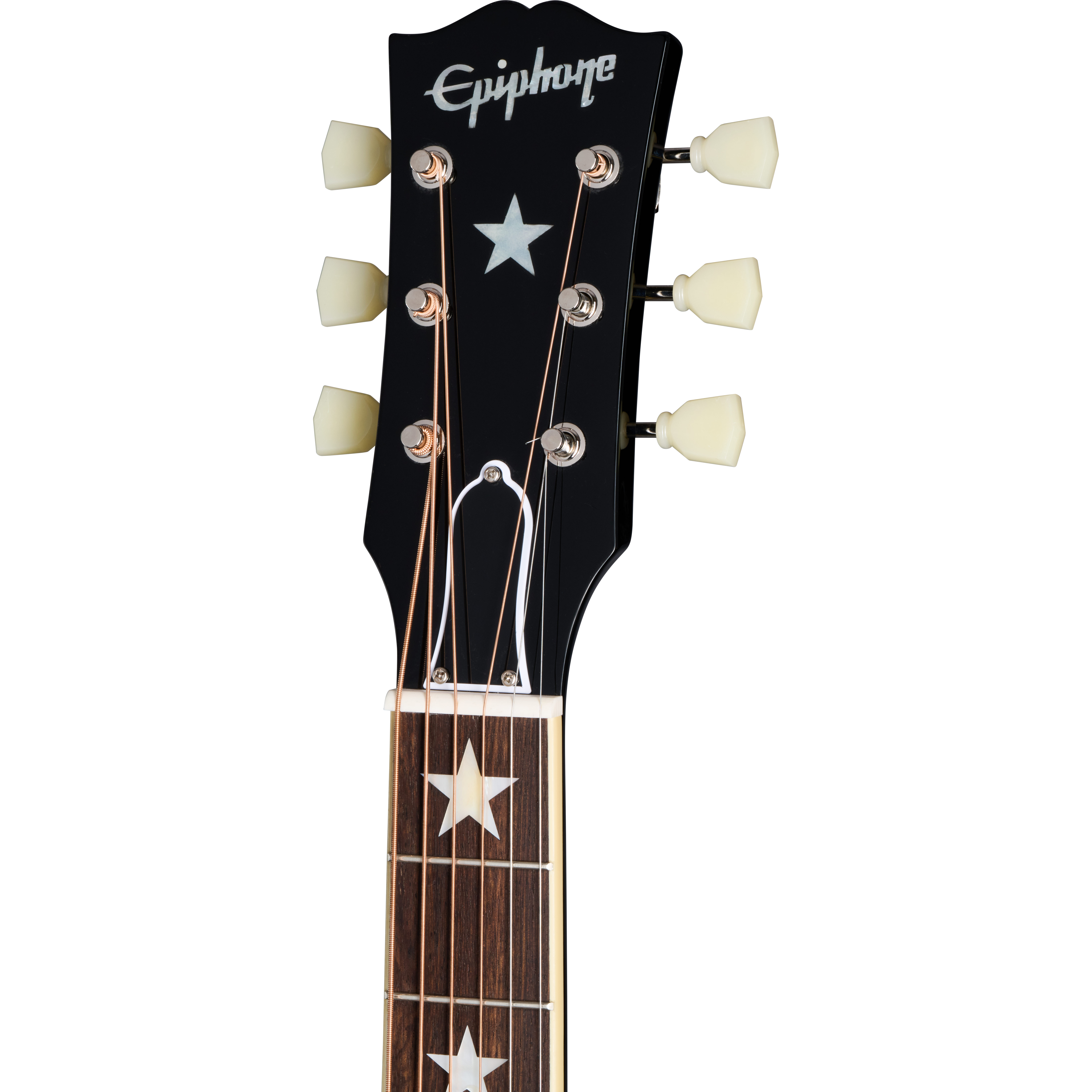 GUITARGUITAR Epiphone Inspired by Gibson J-180 LS Ebony