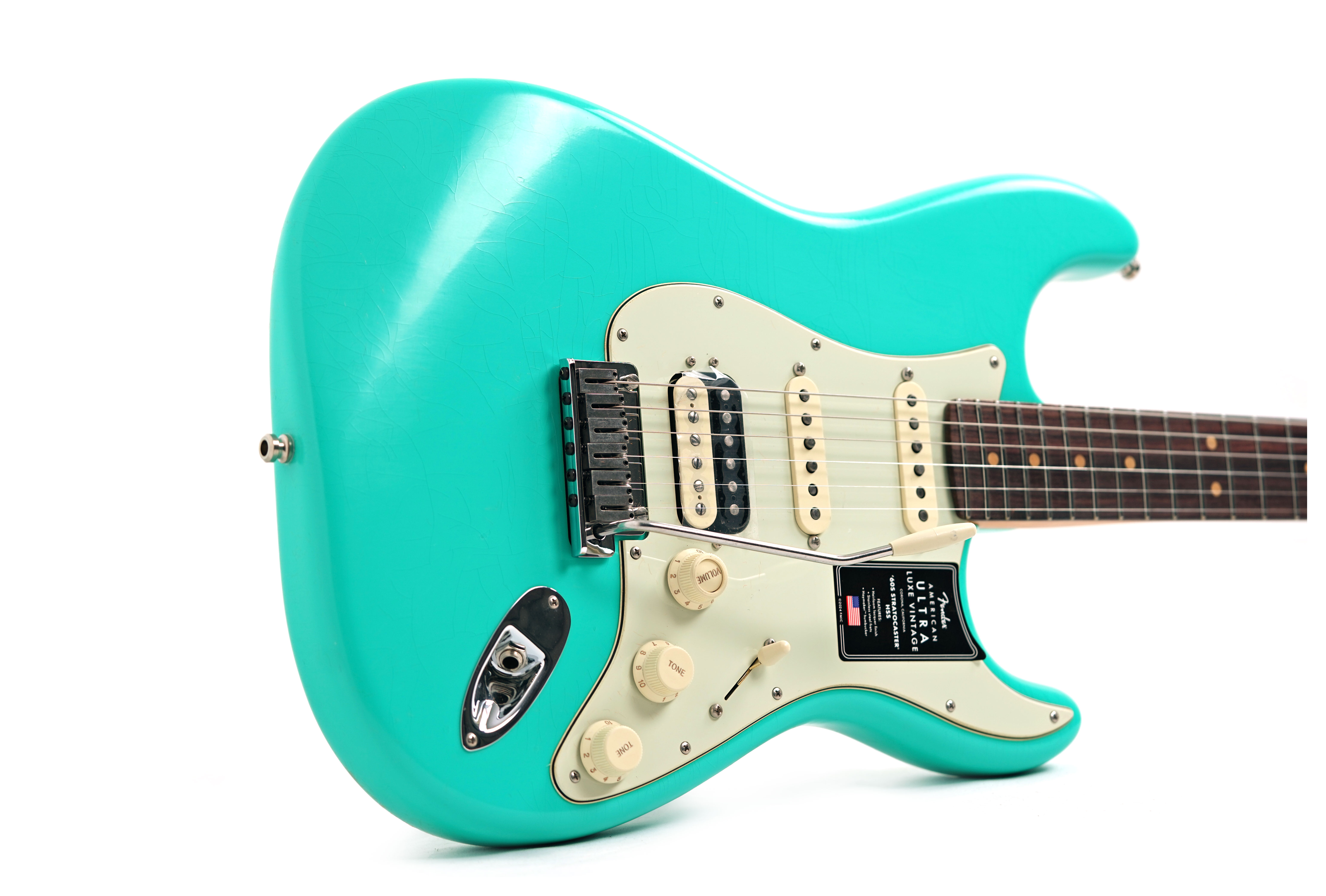 GUITARGUITAR Fender Ultra Luxe Vintage 60s Stratocaster HSS Sea Foam Green #US25007365